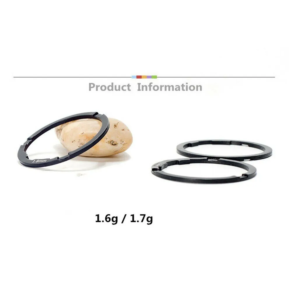 1 Pc 1.8 To 2mm Bicycle Freehub Spacer Road Bike Bottom Bracket Flywheel Cassette Washer Road Bike Freehub Washer
