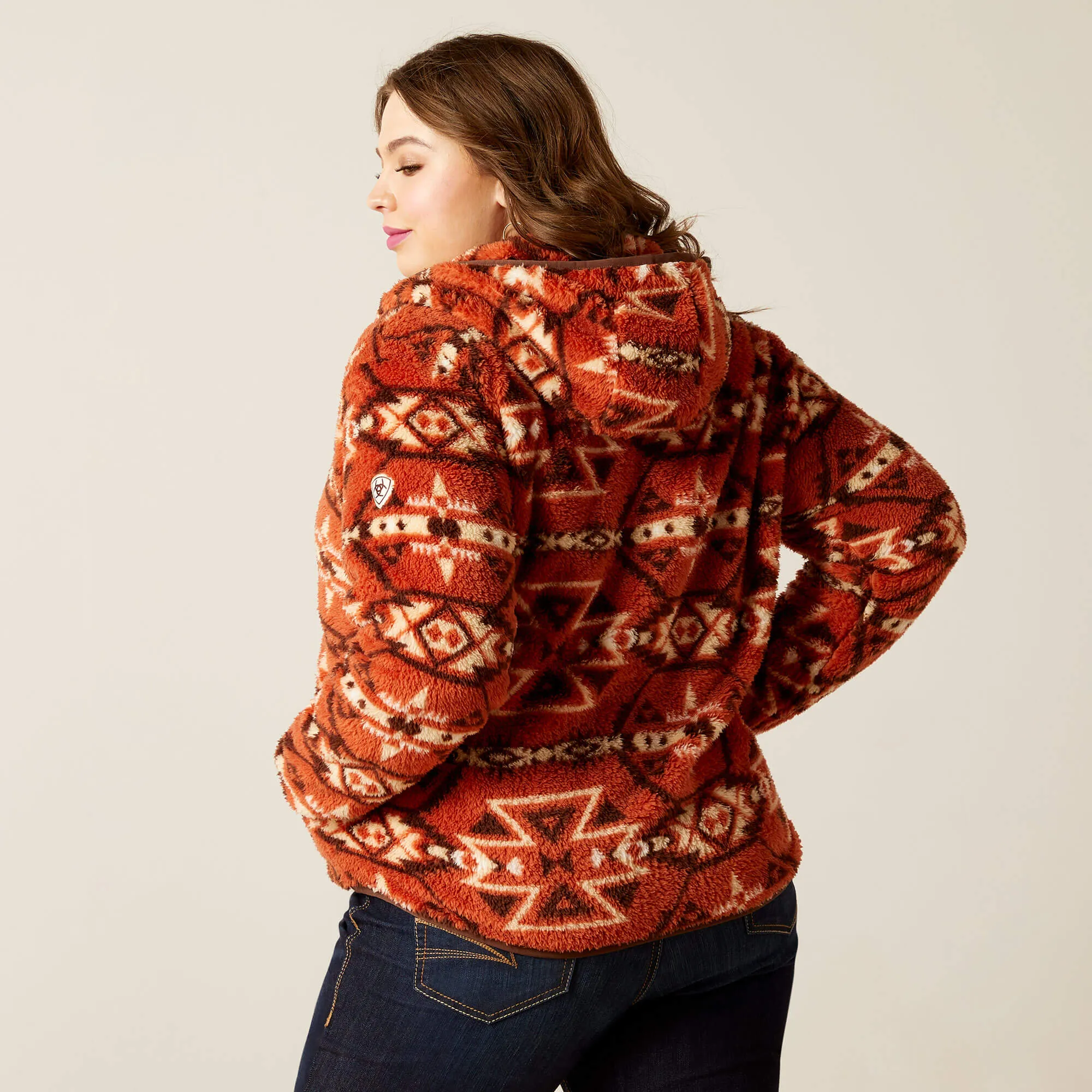 10046133 Women's REAL Berber Pullover Sweatshirt by Ariat