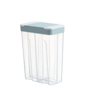 2x Lecluse Kitchen Food Storage Container Cereal Dispenser Dry Goods Bin Lid