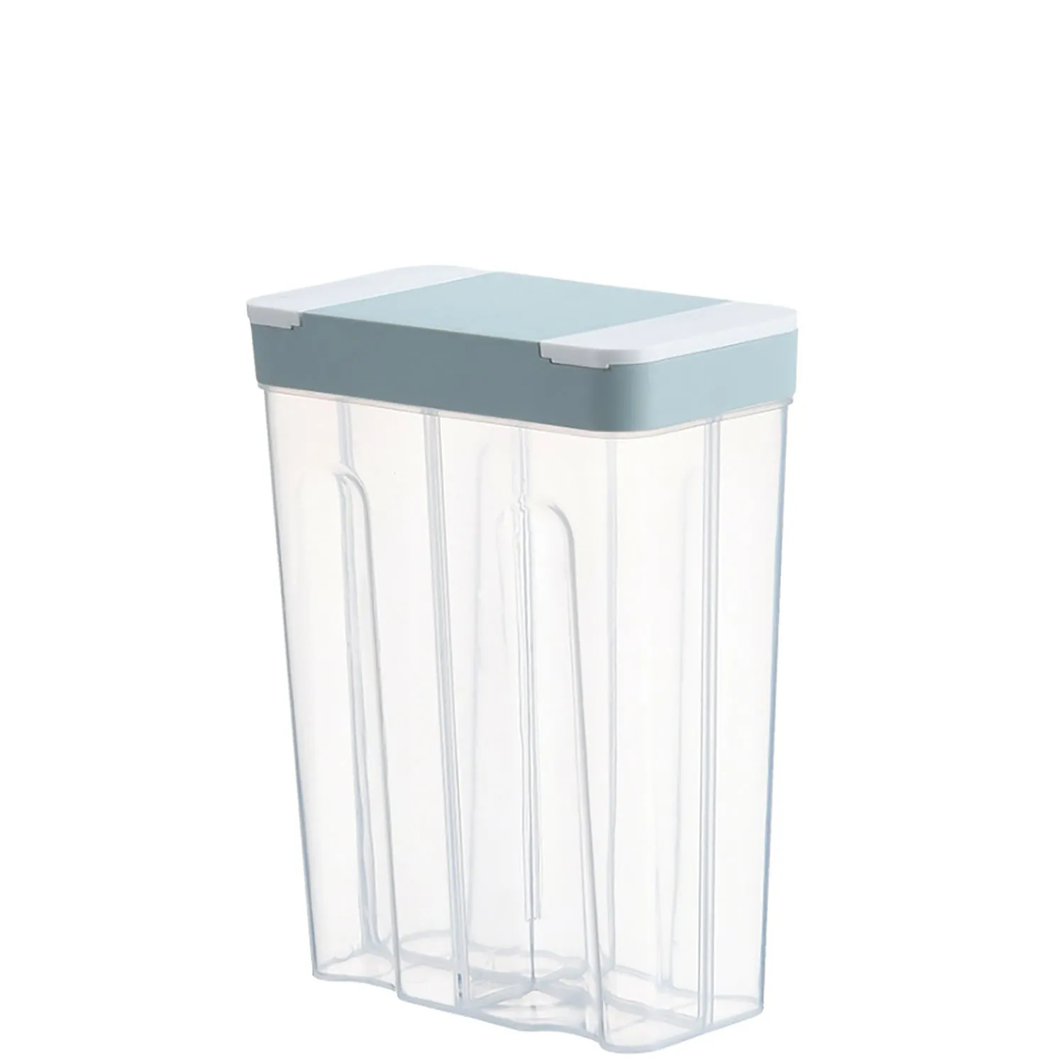 2x Lecluse Kitchen Food Storage Container Cereal Dispenser Dry Goods Bin Lid