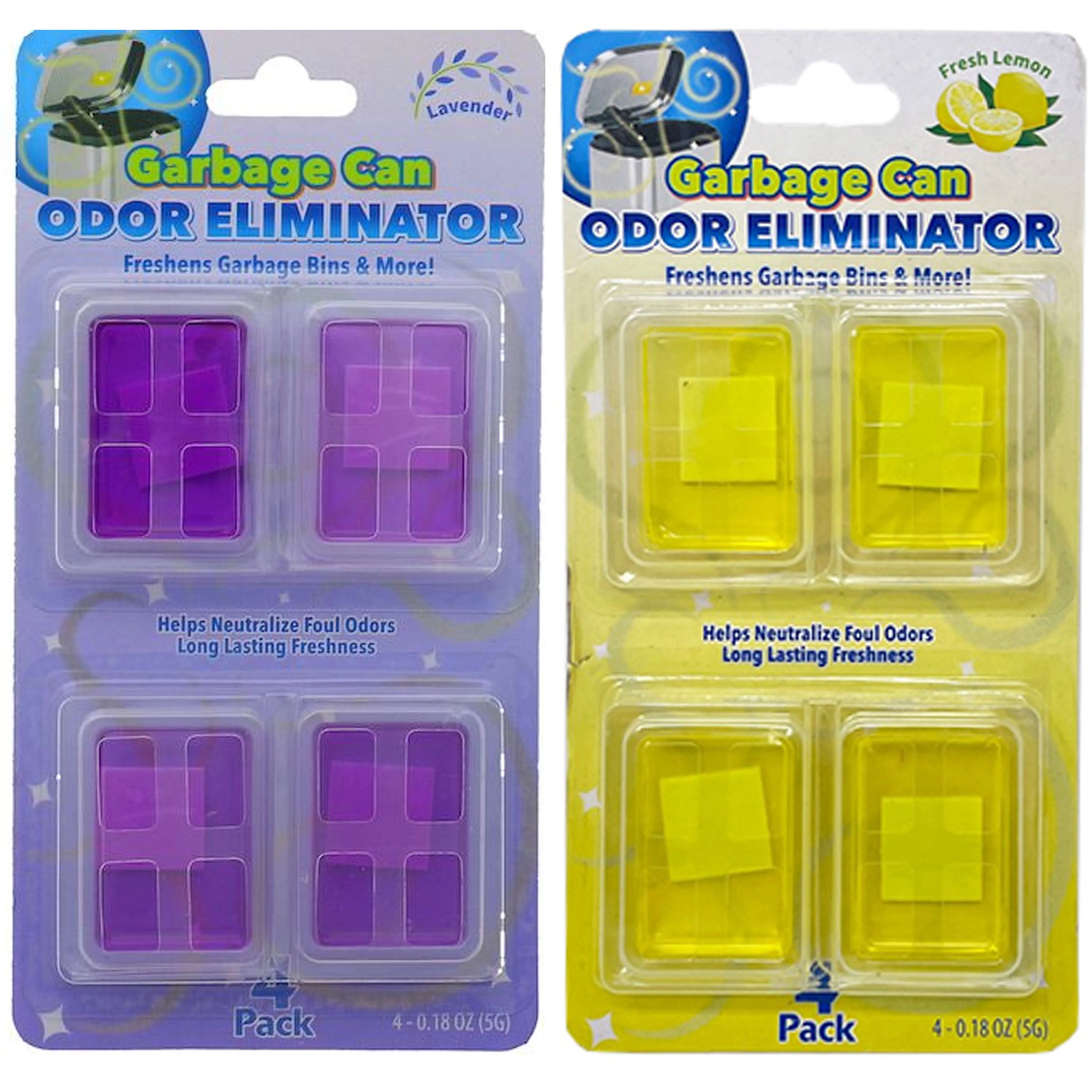 8 Pc Garbage Can Odor Eliminator Freshener Clean Deodorizer Fresh Lasting Aroma