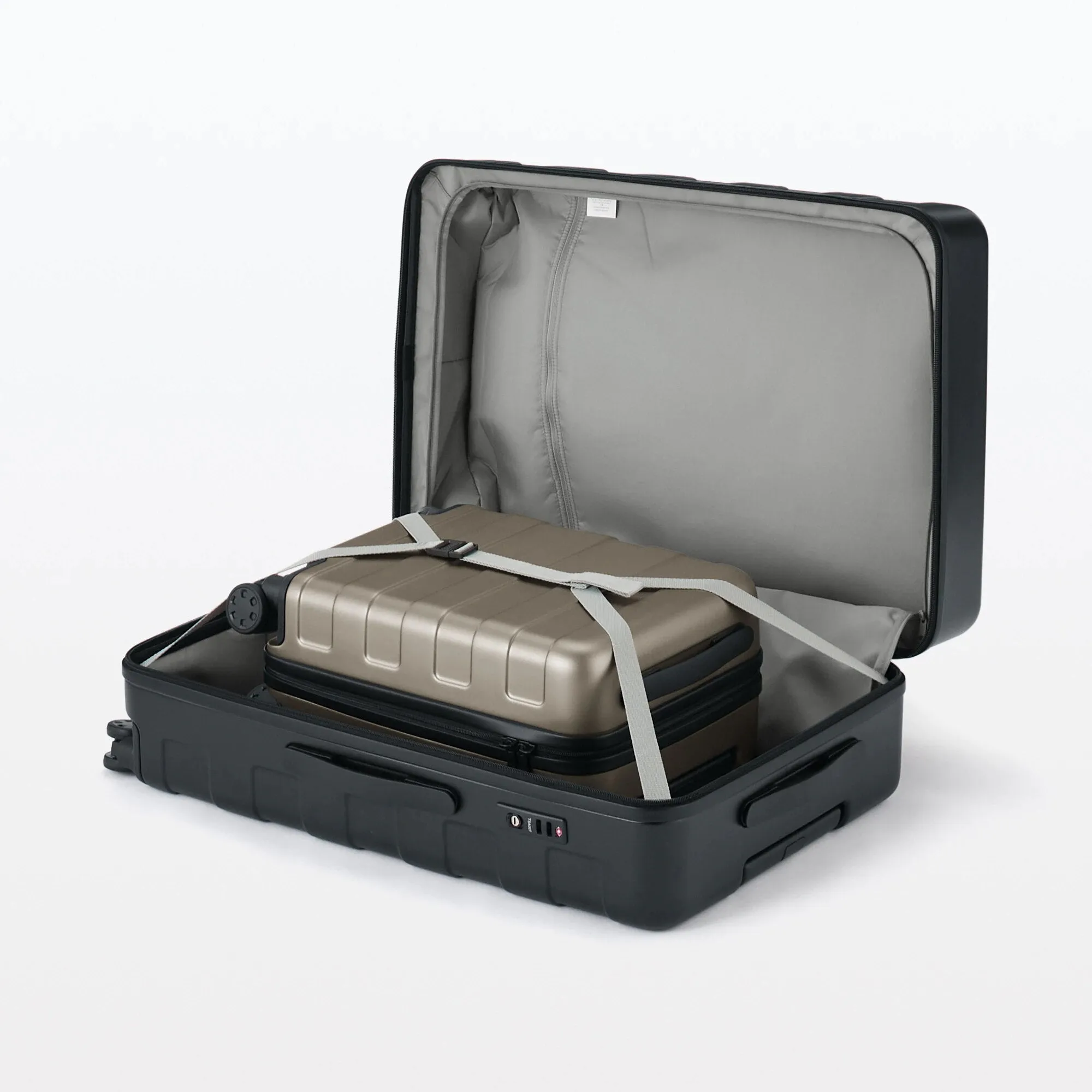 Adjustable Handle Hard Shell Suitcase 105L | Check-In