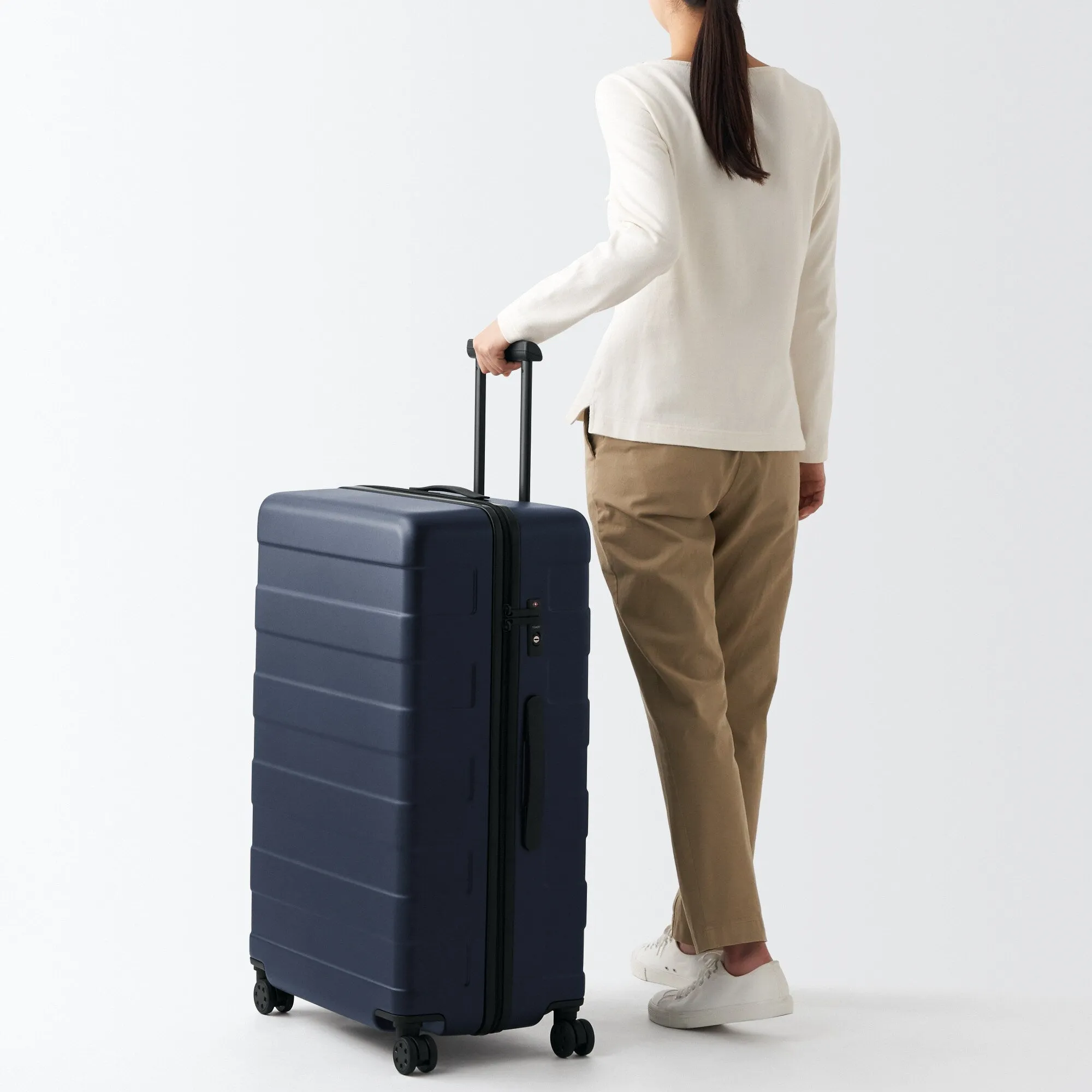 Adjustable Handle Hard Shell Suitcase 105L | Check-In