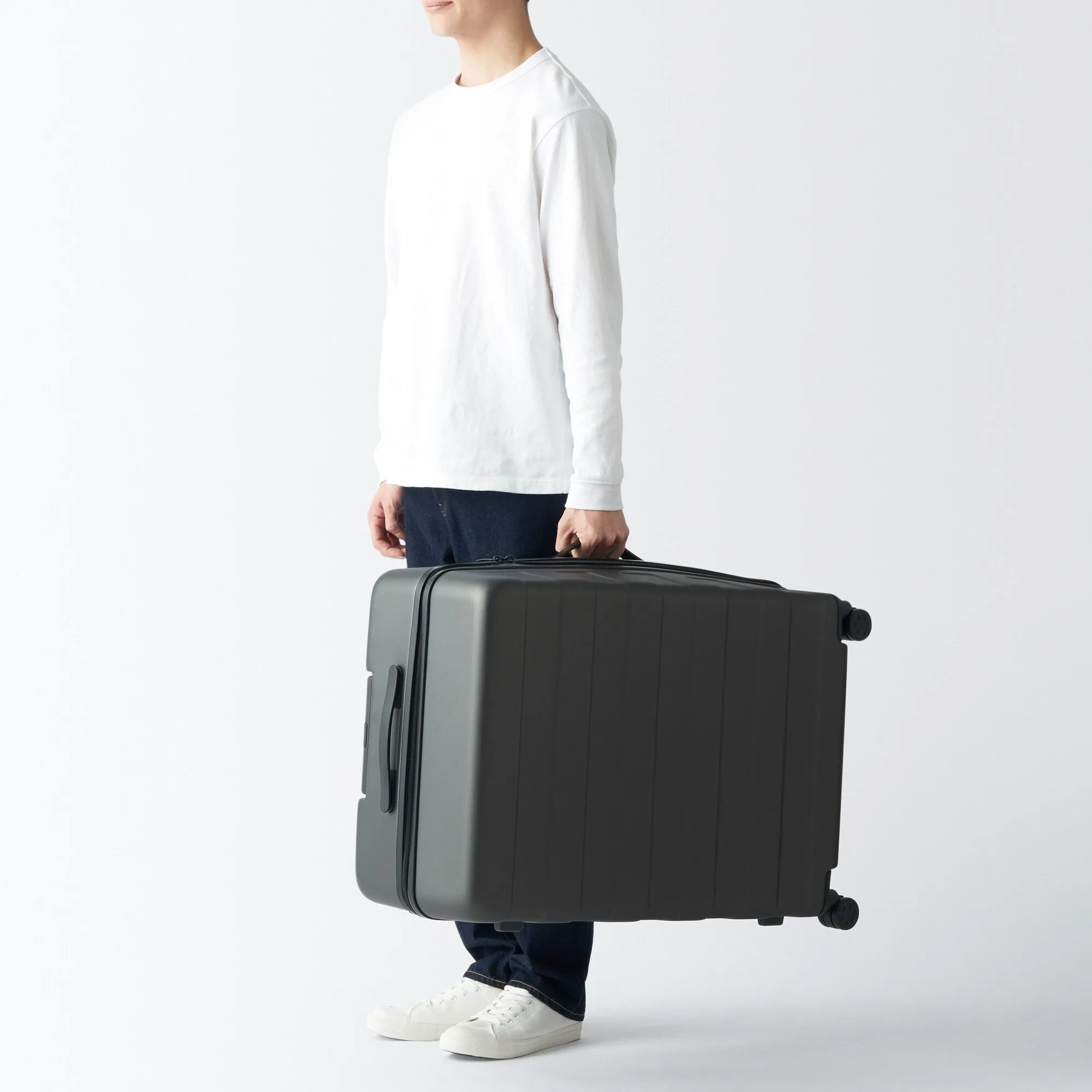 Adjustable Handle Hard Shell Suitcase 105L | Check-In
