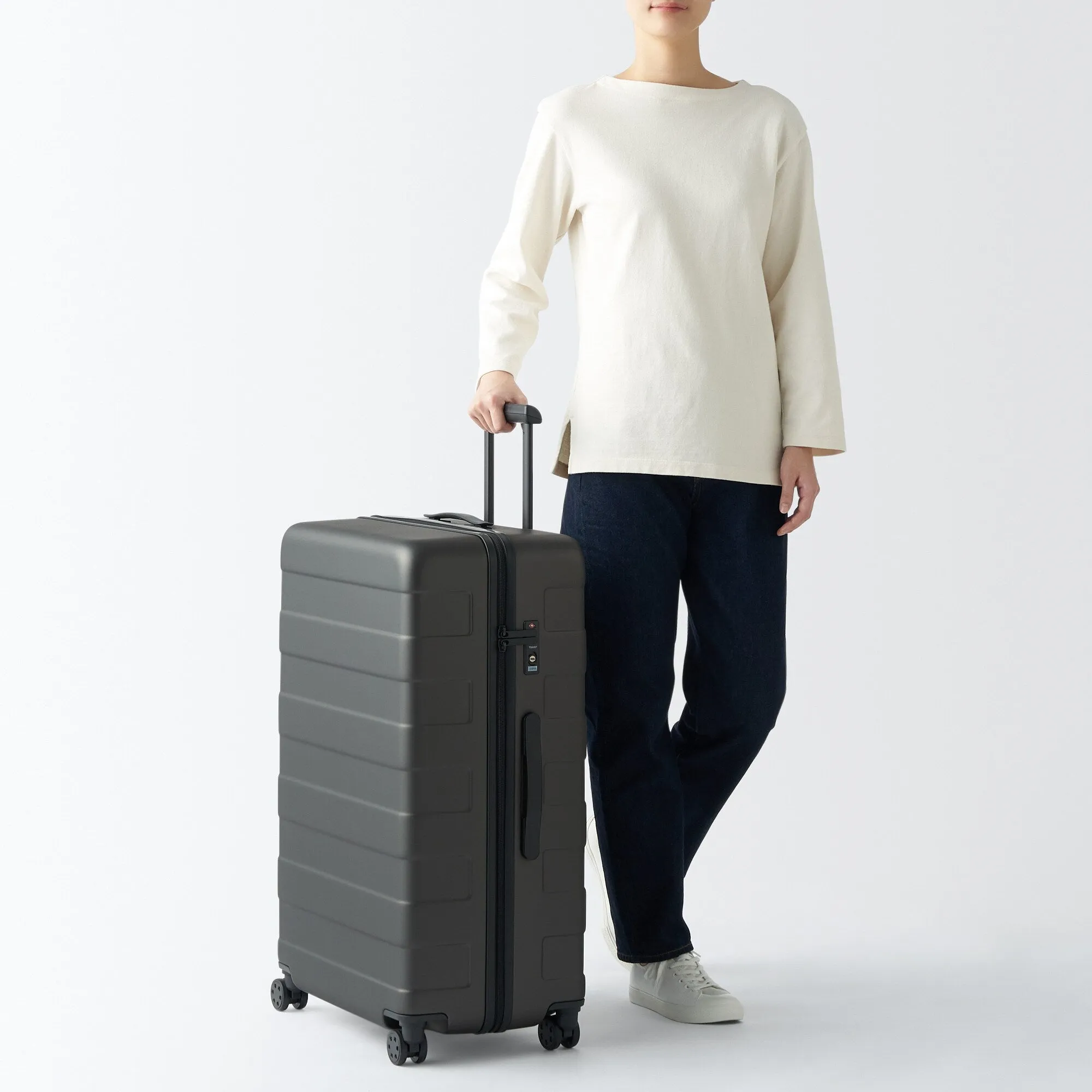 Adjustable Handle Hard Shell Suitcase 105L | Check-In