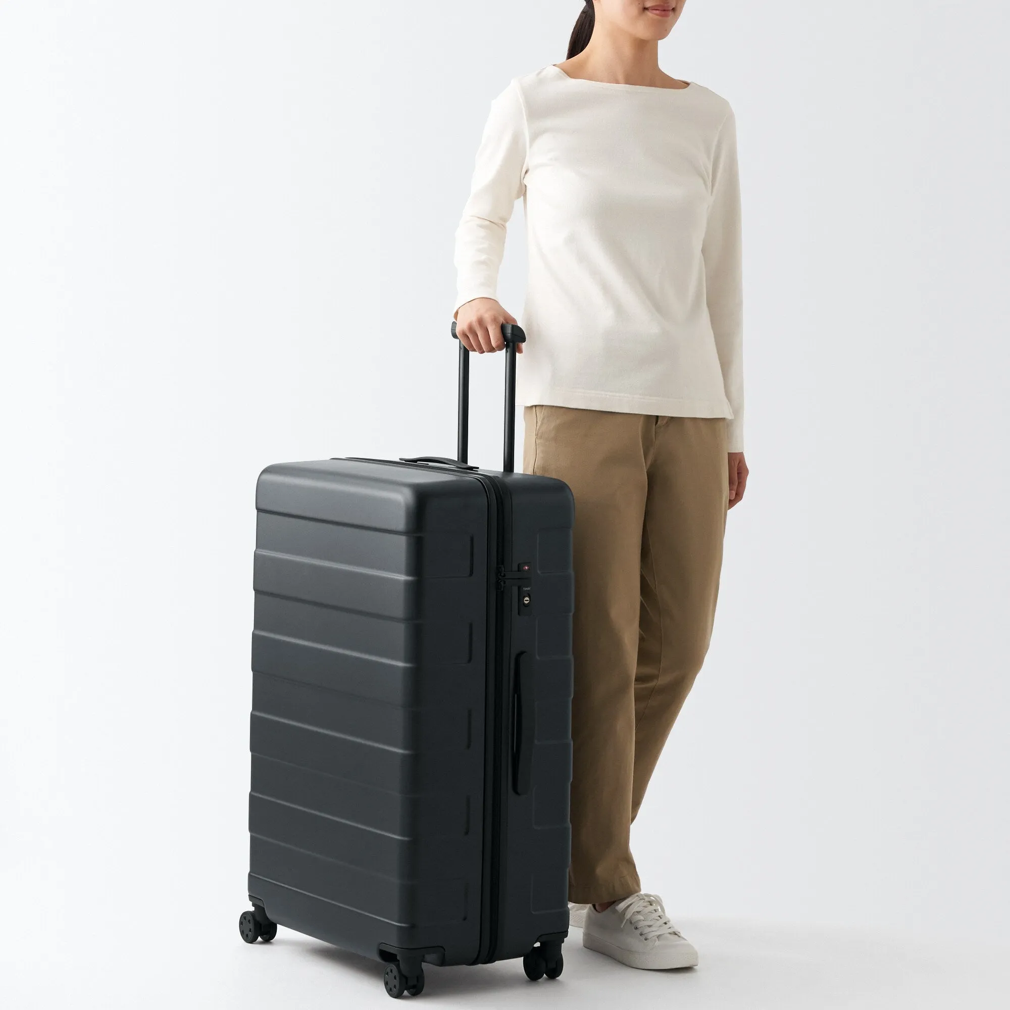 Adjustable Handle Hard Shell Suitcase 105L | Check-In