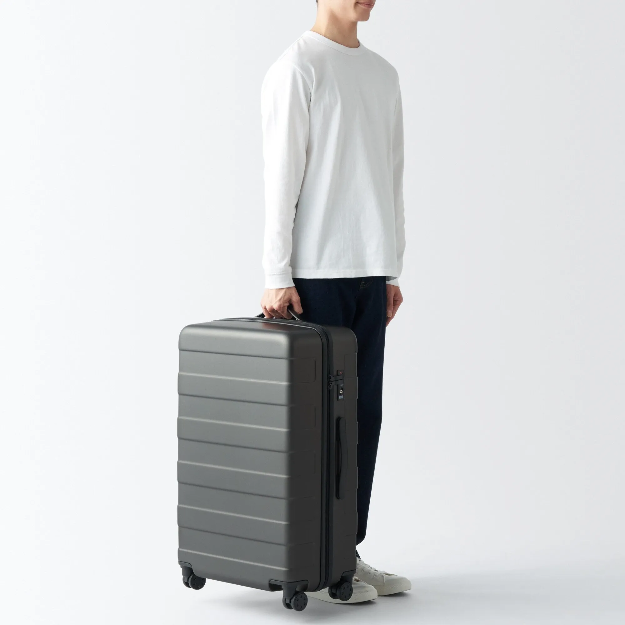 Adjustable Handle Hard Shell Suitcase 75L | Check-In
