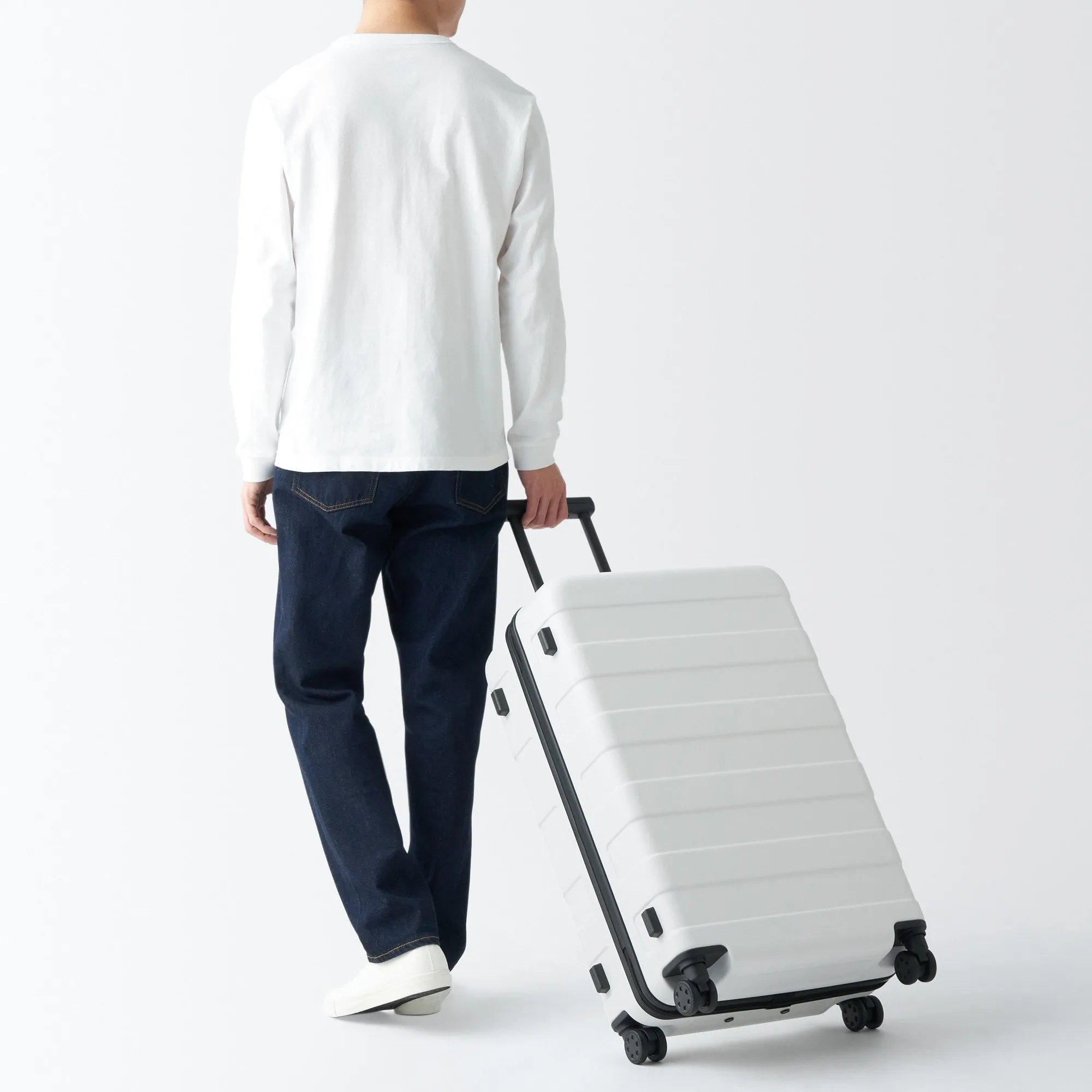 Adjustable Handle Hard Shell Suitcase 75L | Check-In