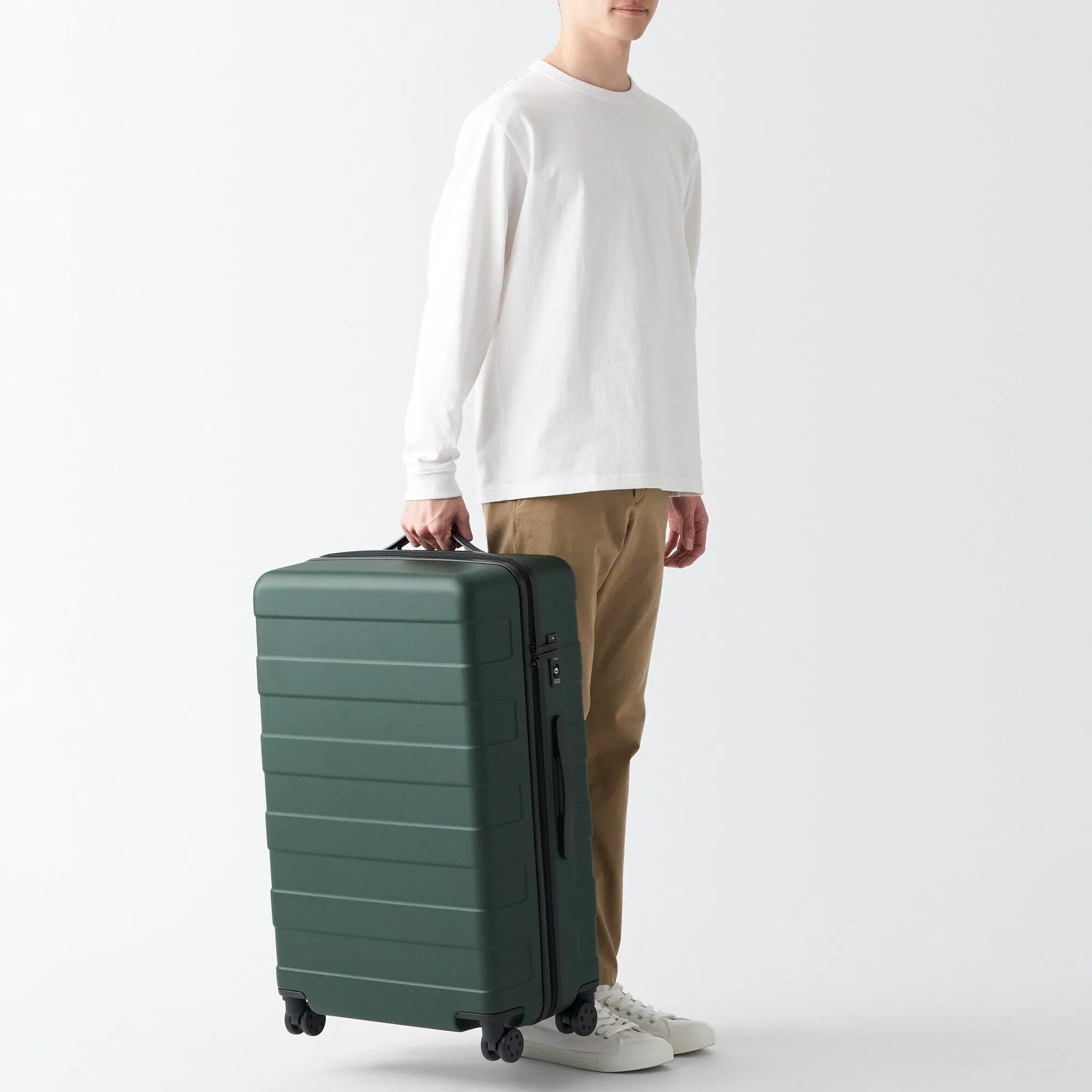Adjustable Handle Hard Shell Suitcase 75L | Check-In