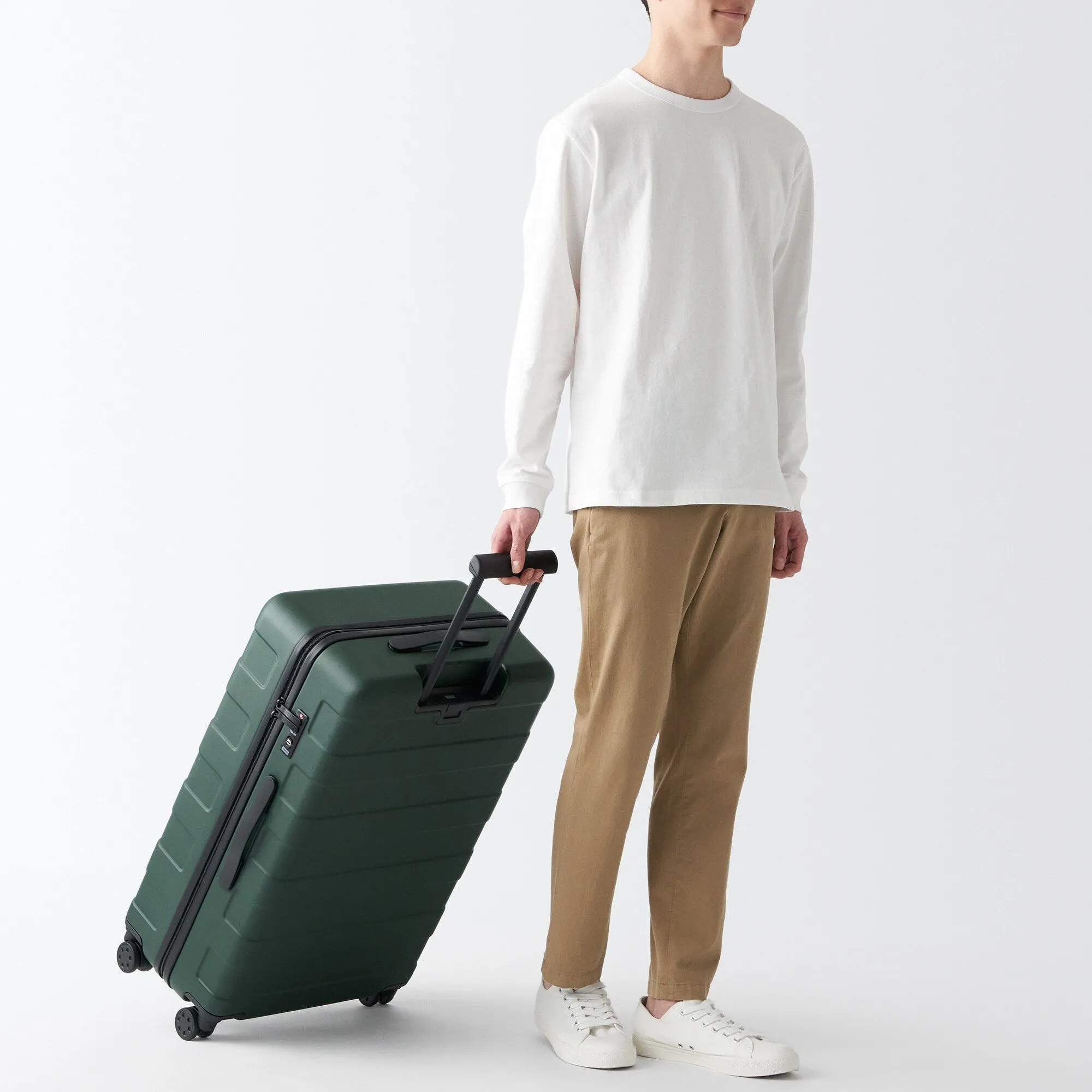 Adjustable Handle Hard Shell Suitcase 75L | Check-In
