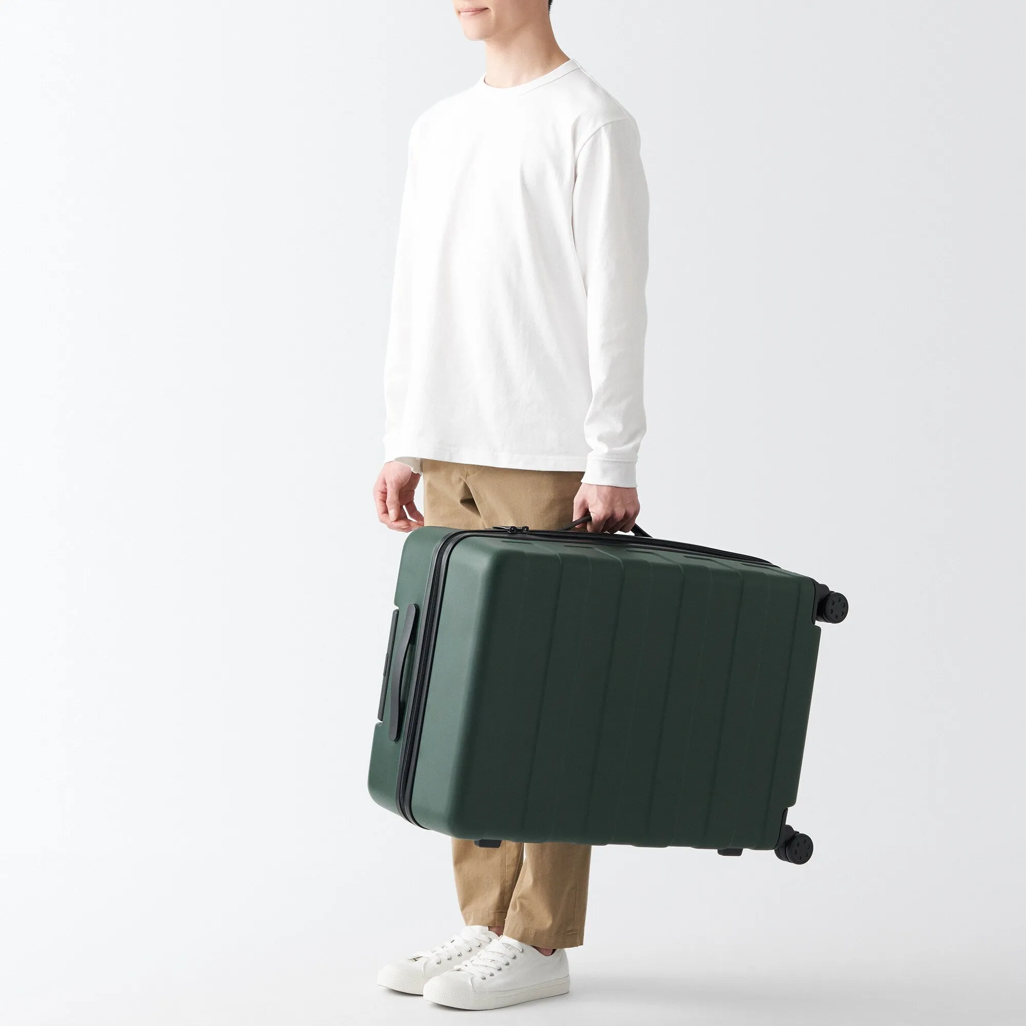 Adjustable Handle Hard Shell Suitcase 75L | Check-In