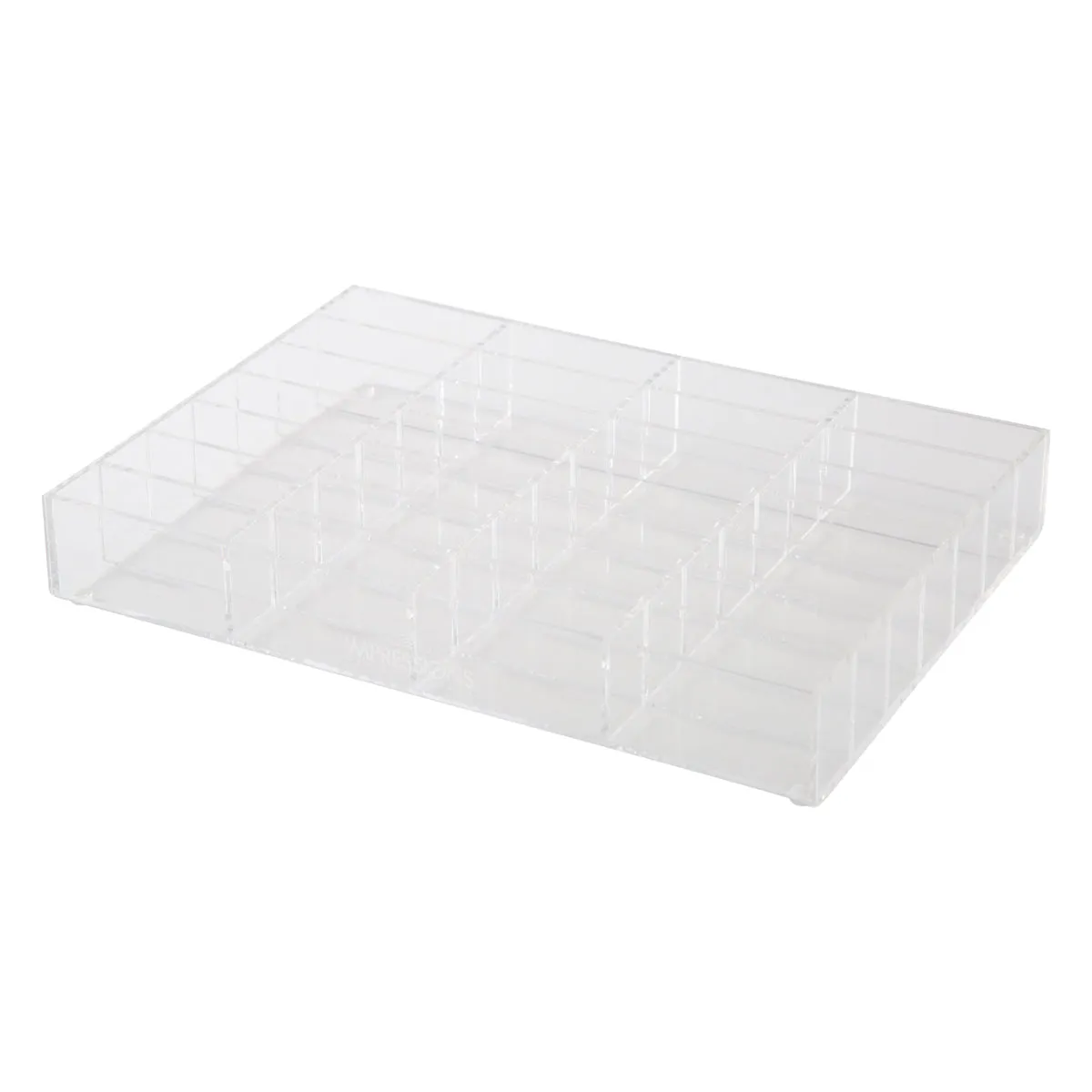 Alexa® Acrylic Makeup Drawer Organizer - Compact Powder, 28 Slots (Wide)
