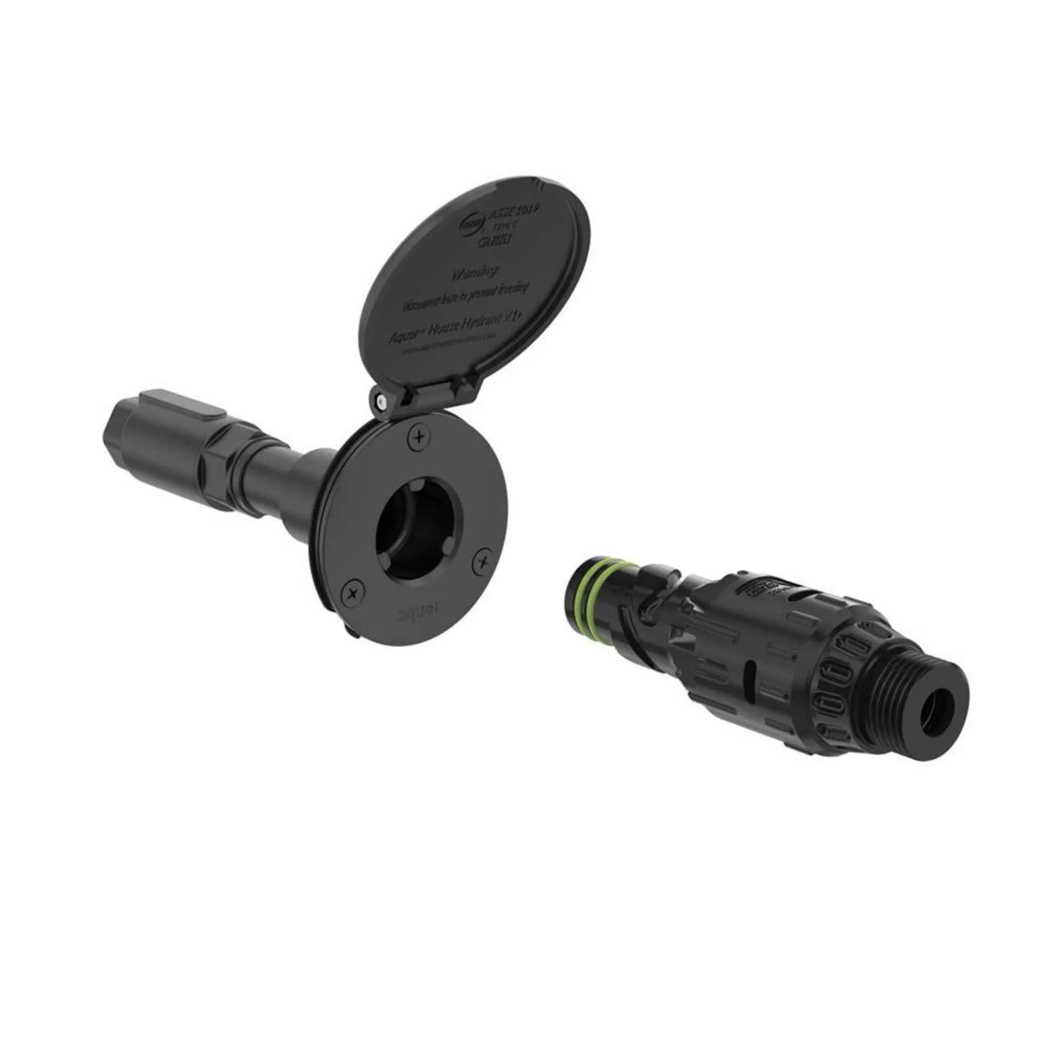 Aquor House Hydrant V1  Matte Black