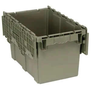 Attached-Top Storage Container 22-1/8""L x 12-13/16"W x 11-7/8"H