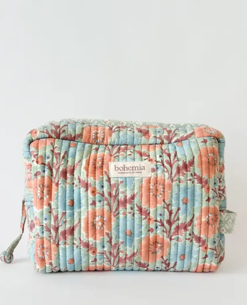 Bohemia Design Floribunda Duck Egg Washbag