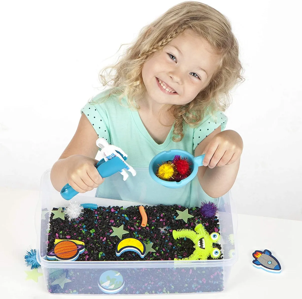 Creativity for Kids 6284 Sensory Bin Outer Space