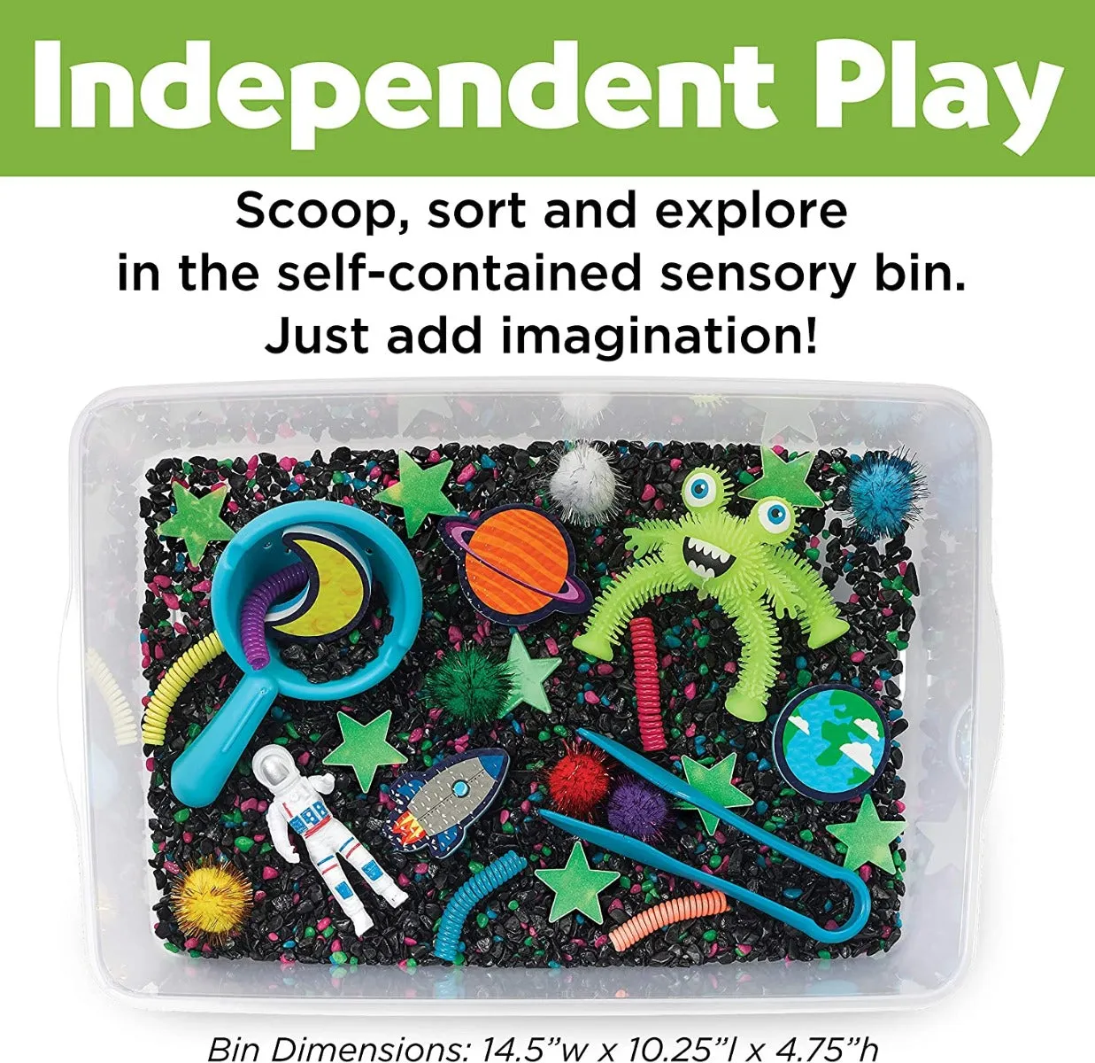 Creativity for Kids 6284 Sensory Bin Outer Space