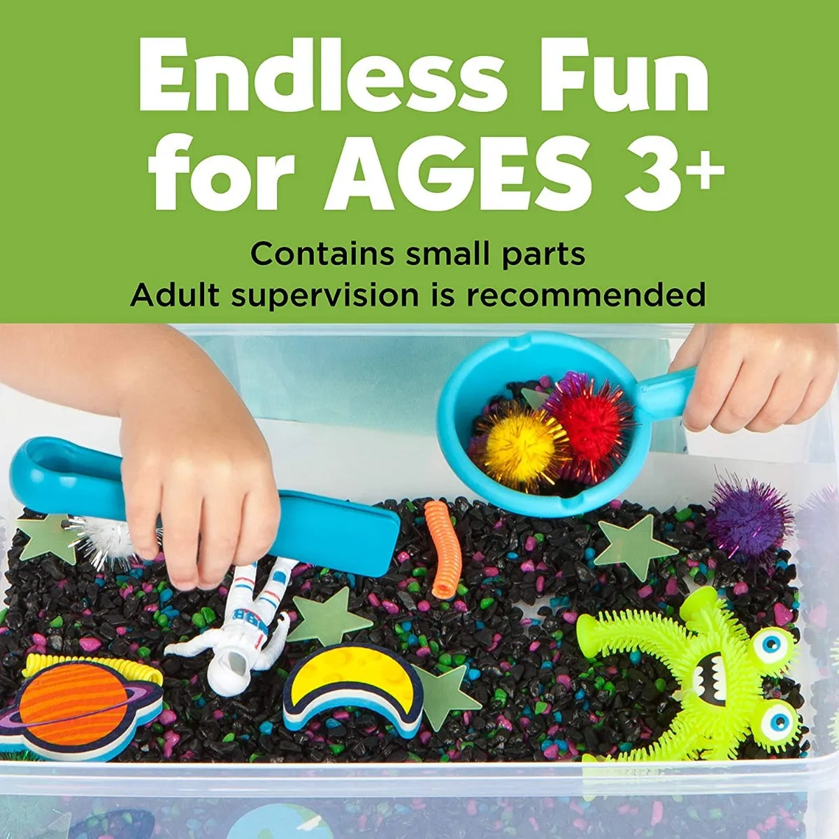 Creativity for Kids 6284 Sensory Bin Outer Space