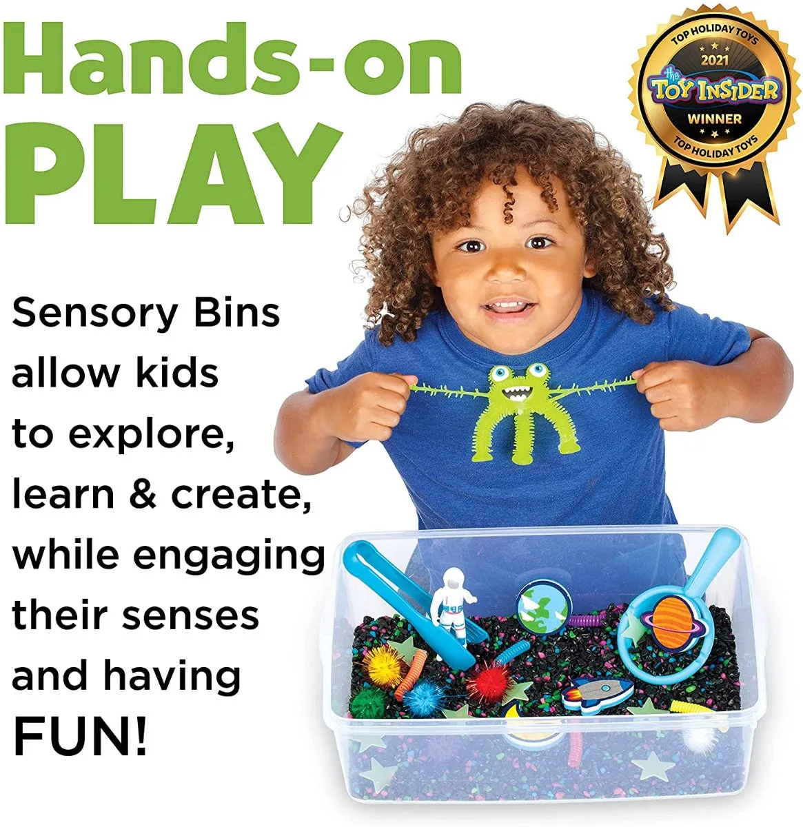 Creativity for Kids 6284 Sensory Bin Outer Space