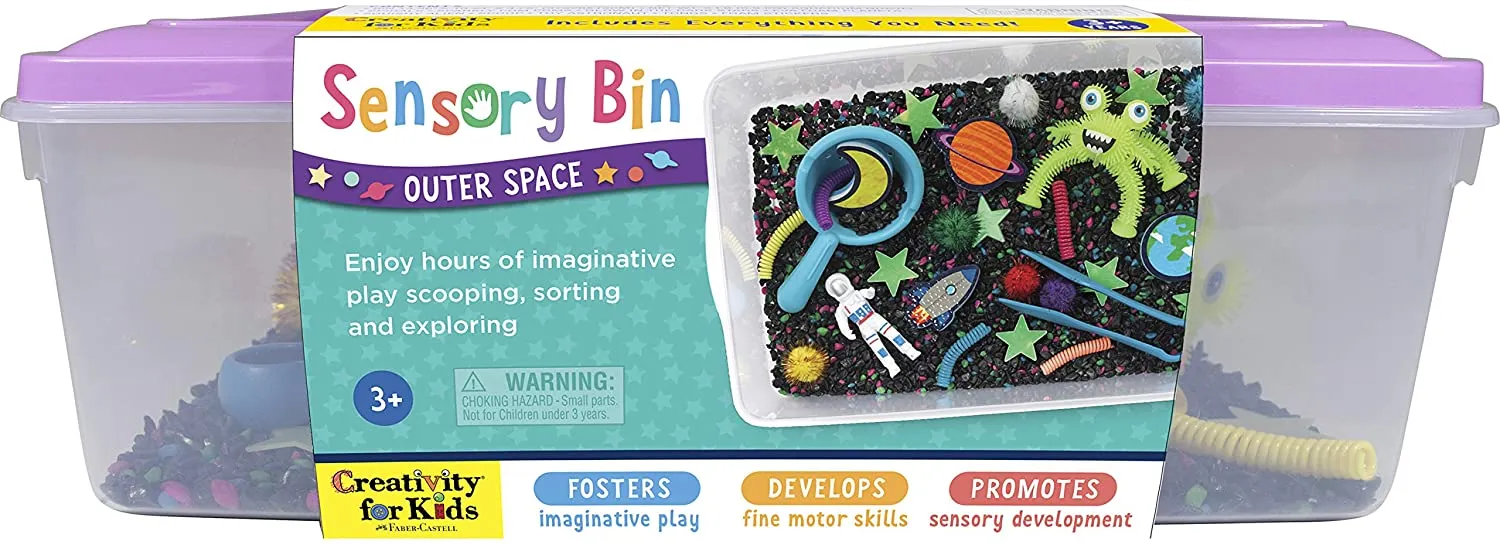 Creativity for Kids 6284 Sensory Bin Outer Space