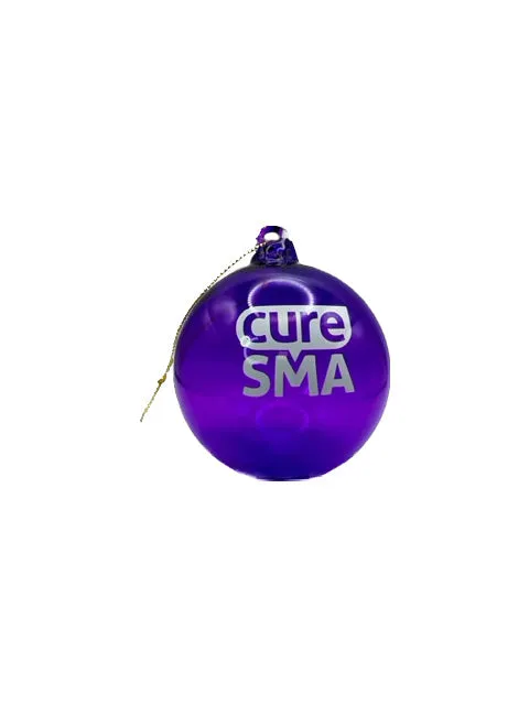 Cure SMA Hand Blown Glass Ornament