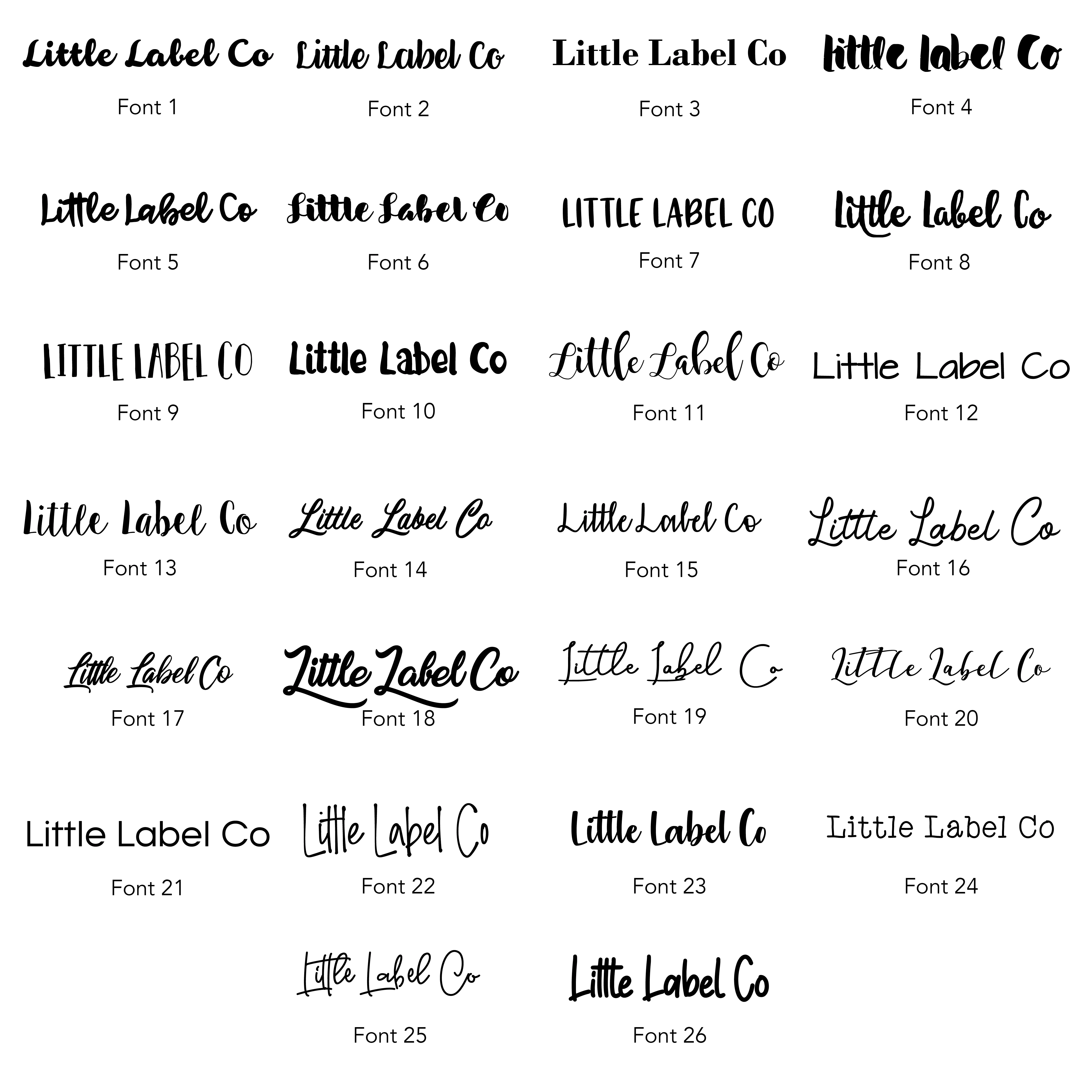 Custom Herb & Spice Labels for Acacia and Bamboo Shaker Jars
