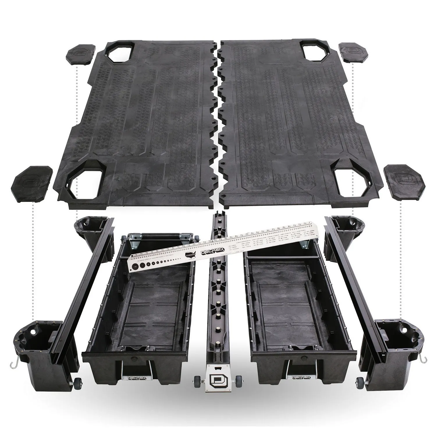 DECKED VNFD92ECRG55 DECKED Cargo Van Storage System