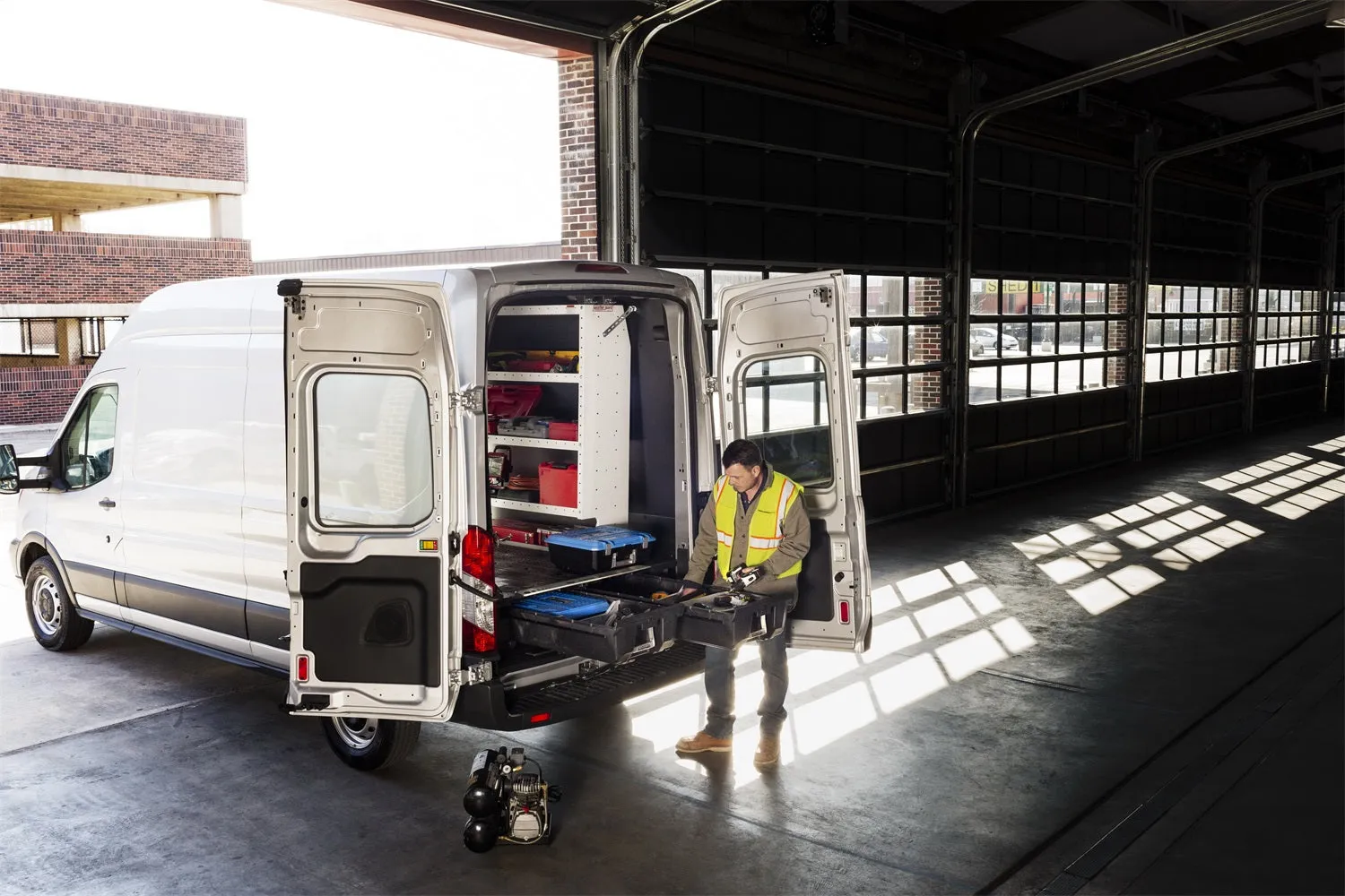 DECKED VNFD92ECRG55 DECKED Cargo Van Storage System