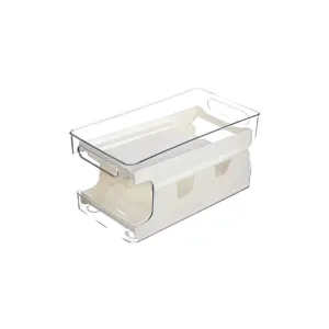 Double-Layer Automatic Rolling Beverage Soda Can Storage Dispenser