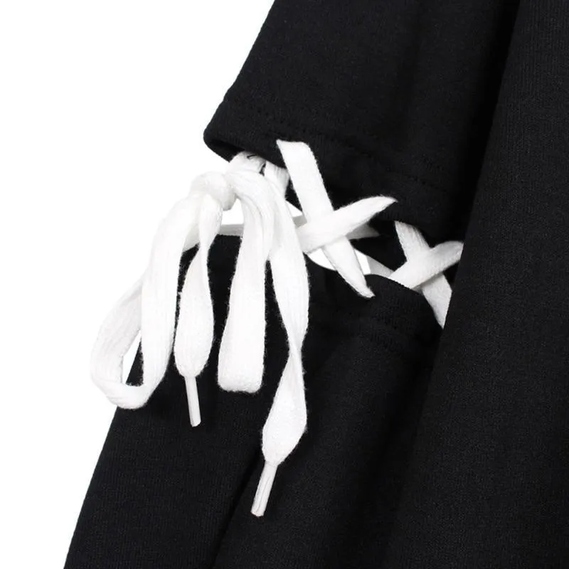 Fallen Evil Cutie Angel Hoodie: A great hoodie for rock, punk, bat and rabbit fans