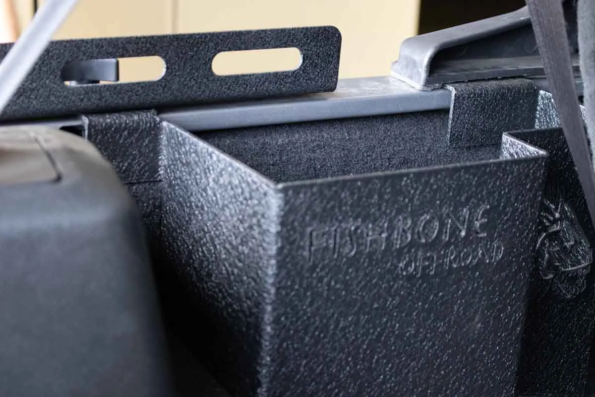 Fishbone JK Tub Rail Tie Downs