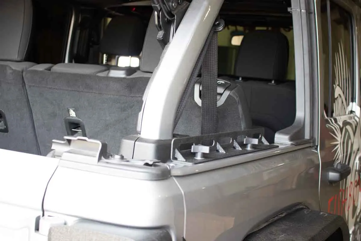 Fishbone JK Tub Rail Tie Downs