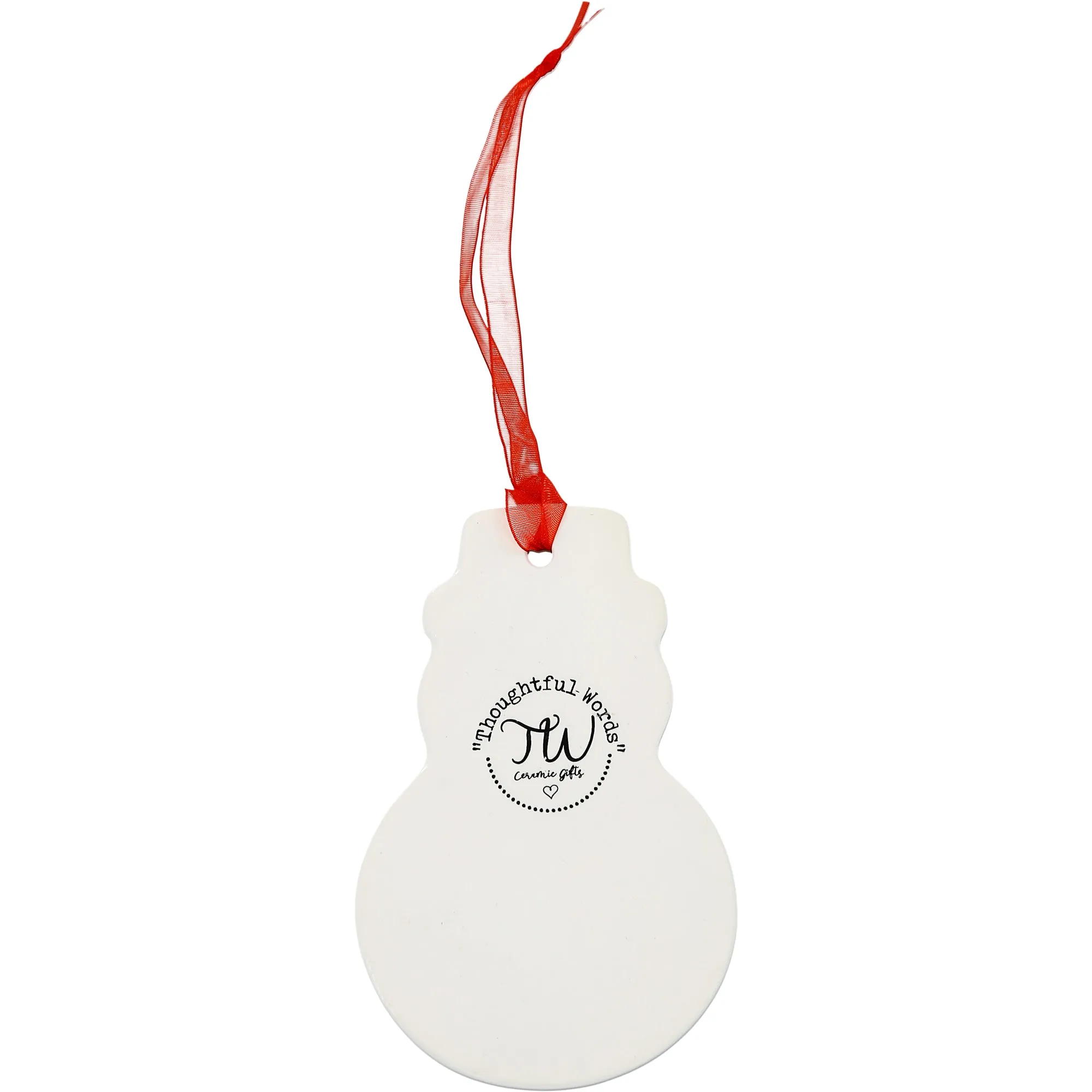 Friends 3.75" Snowman Ornament