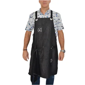 Grillnovations Grey Apron with Magnet & Bottle Opener