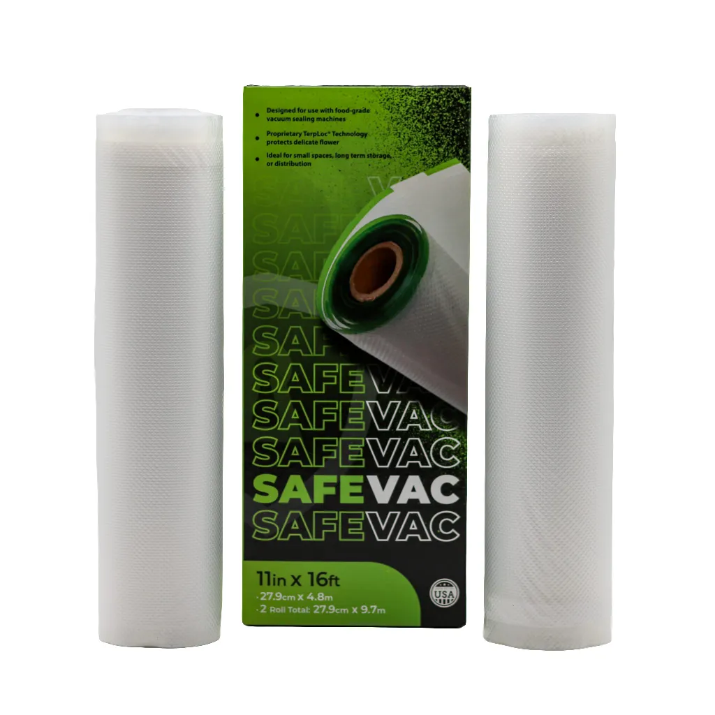 Grove Bags - SafeVac Terploc 11″ x 16ft Rolls