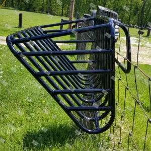 Hanging Hay Fence Feeder Rack for Horses, Goats, Sheep, and More