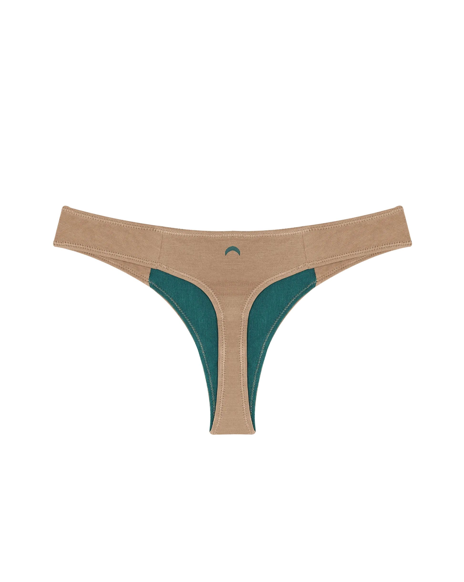 Huha Low Profile Thong | Black   Nude