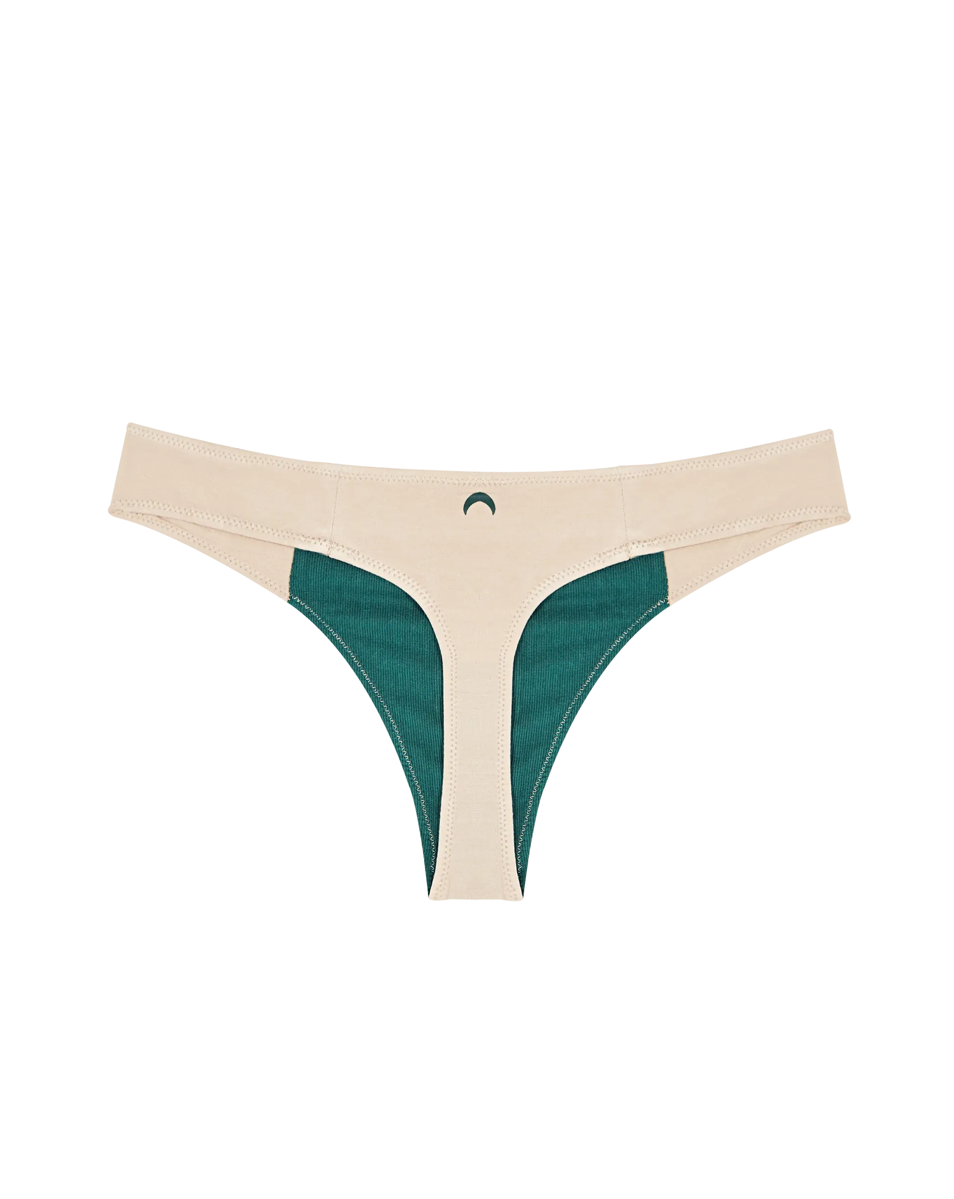 Huha Low Profile Thong | Black   Nude