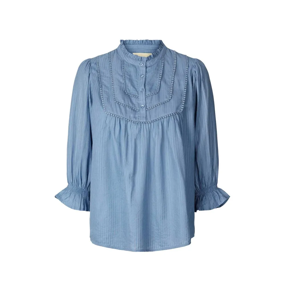 Huxi Shirt Dusty Blue