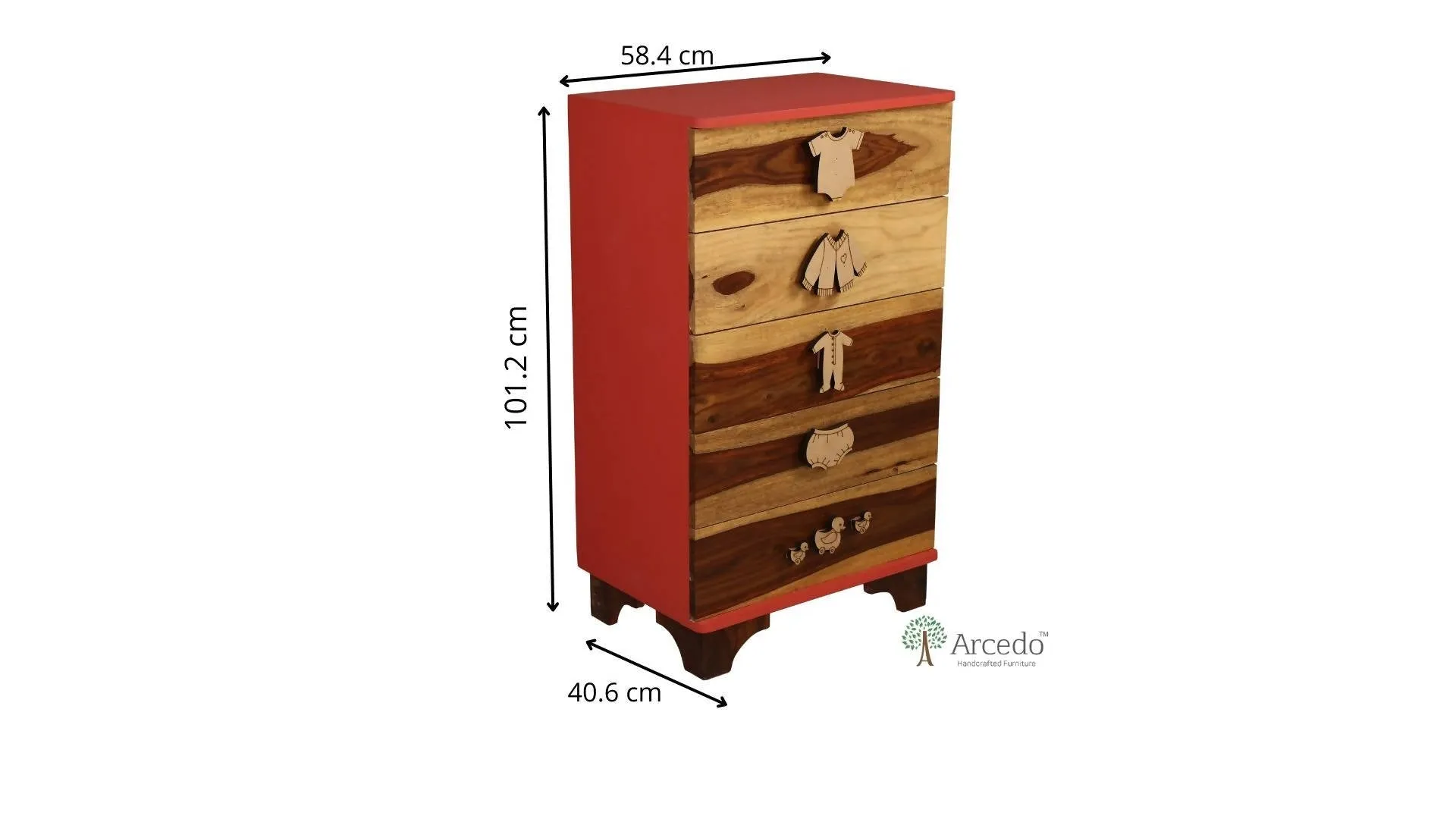 Jewel Wooden Baby Storage
