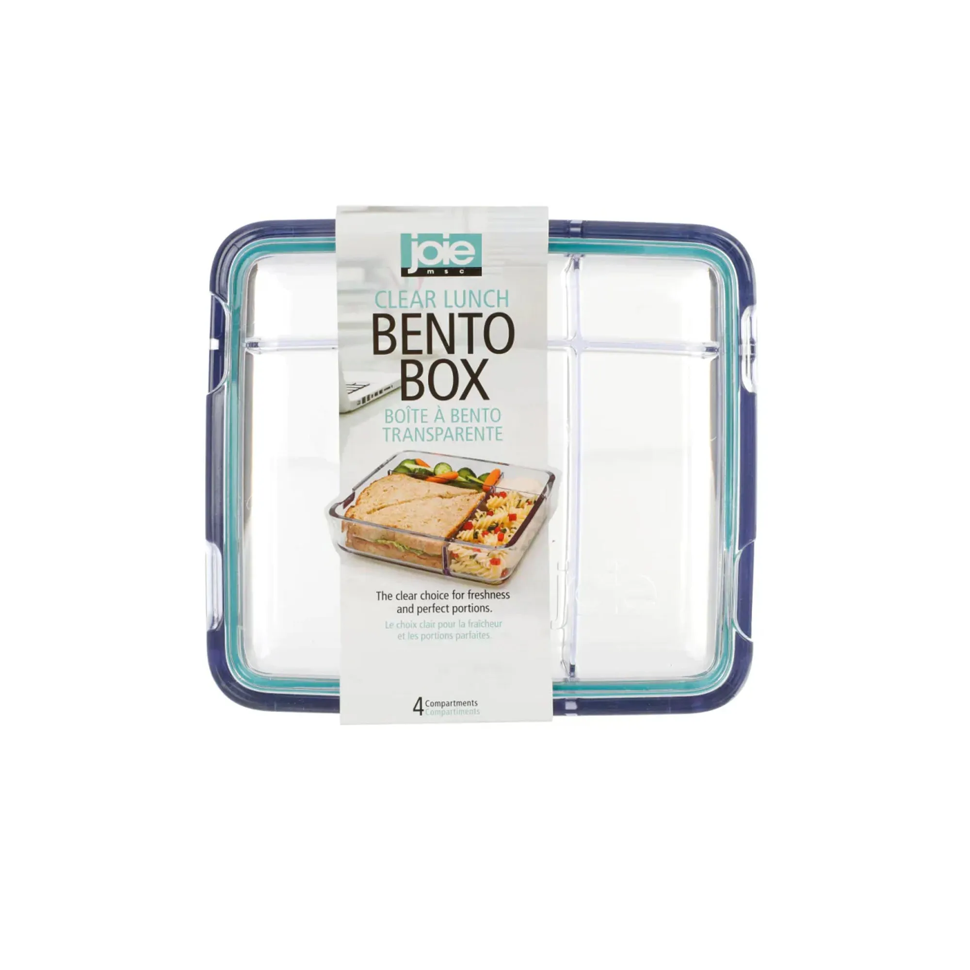 Joie Msc Square Bento Box Blue