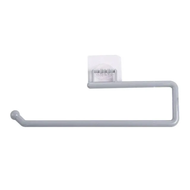 Kitchen Paper Roll Holder Towel Hanger Rack Bar Cabinet Rag Hanging Holder Shelf Toilet Paper Holders