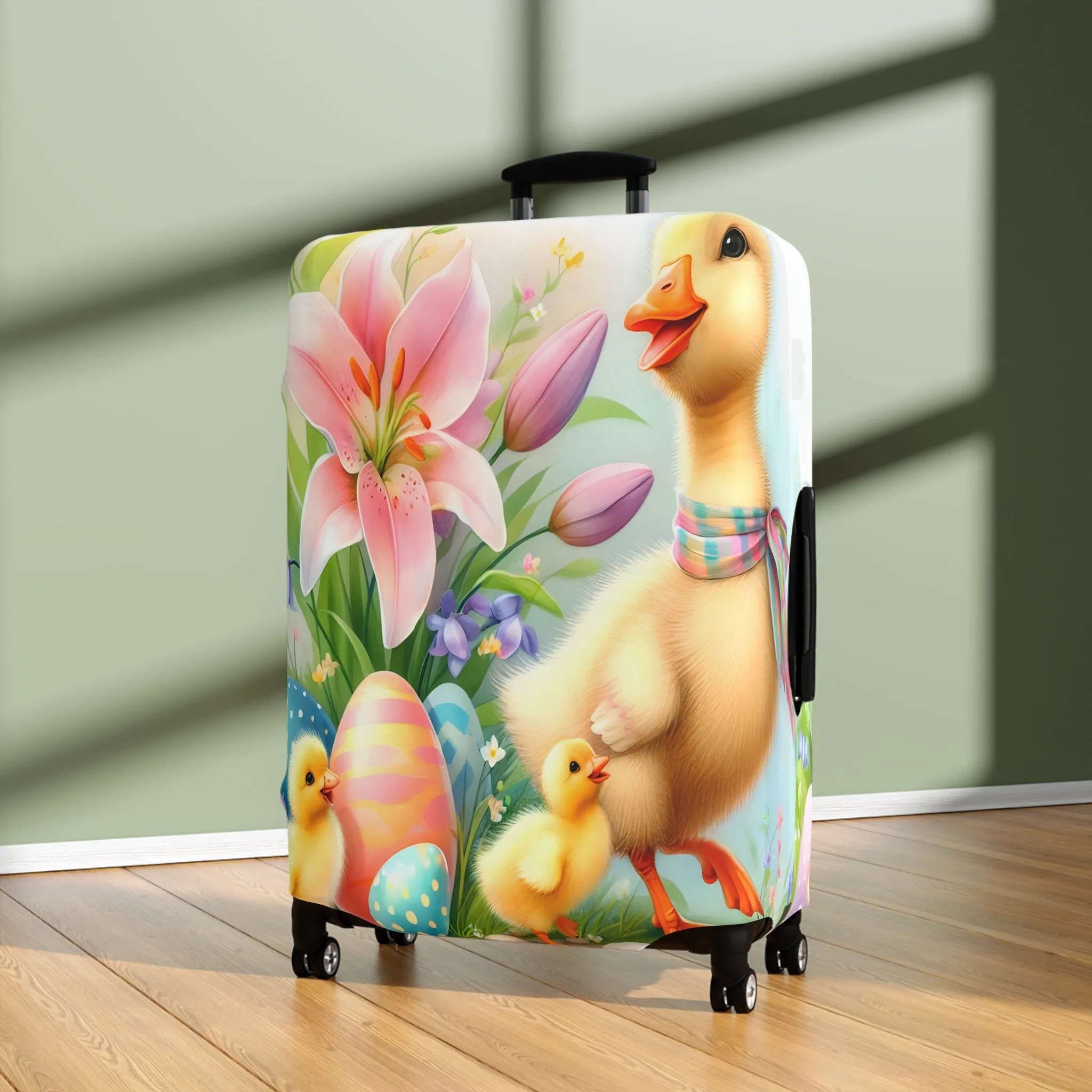 Luggage Cover, Easter, Duck, awd-1634