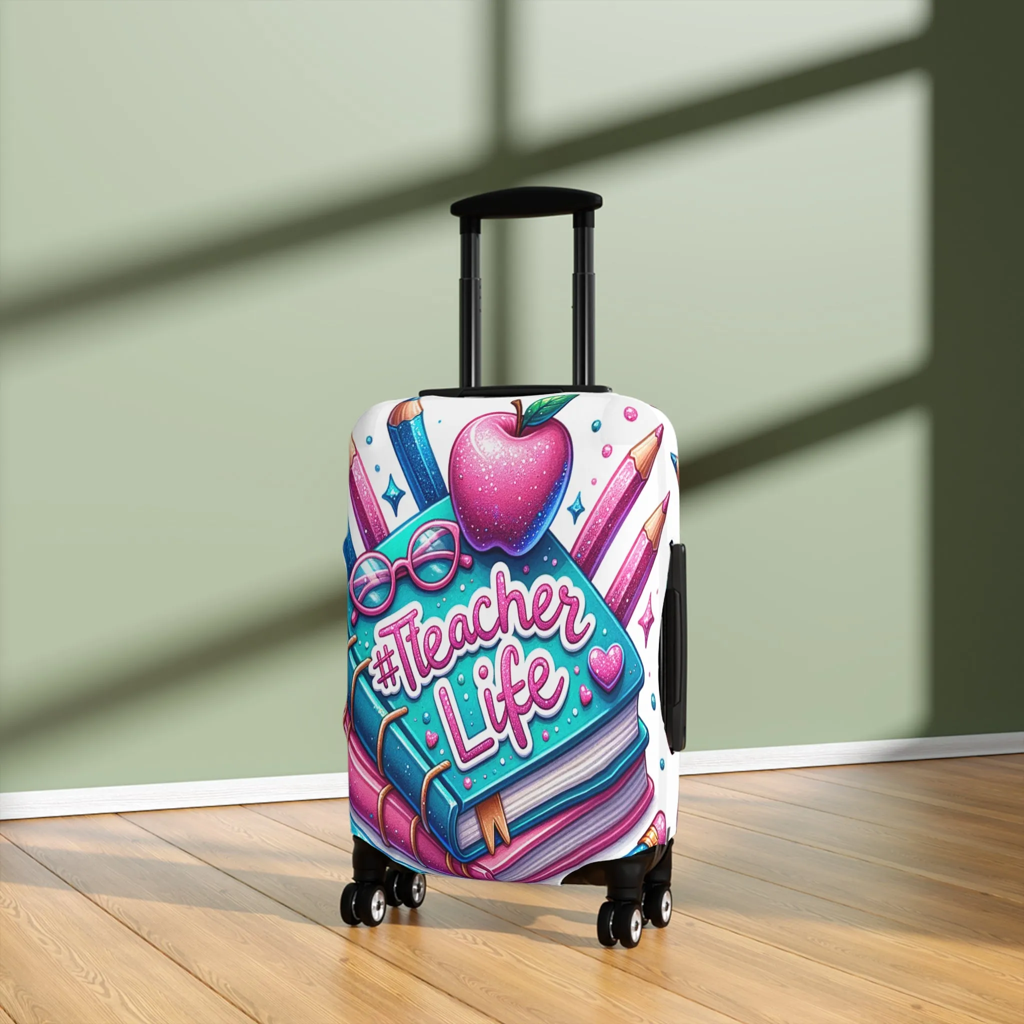 Luggage Cover, Teacher Life, awd-732