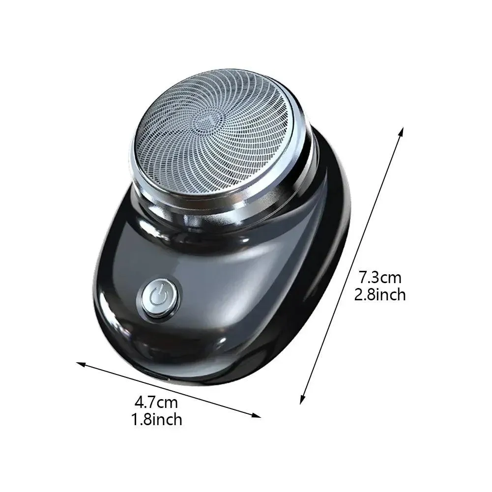 Mini Electric Shaver - Portable Waterproof Razor for Wet & Dry Use