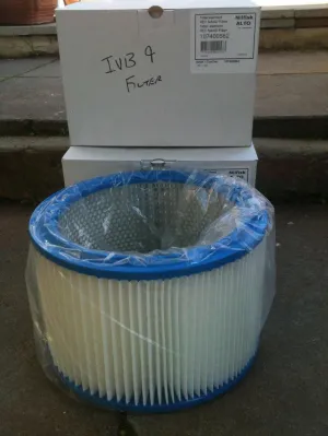 Nilfisk IVB9 and Nilfisk-Alto Attix 9 Type M Vacuum Cleaner Pleated Cartridge Filter