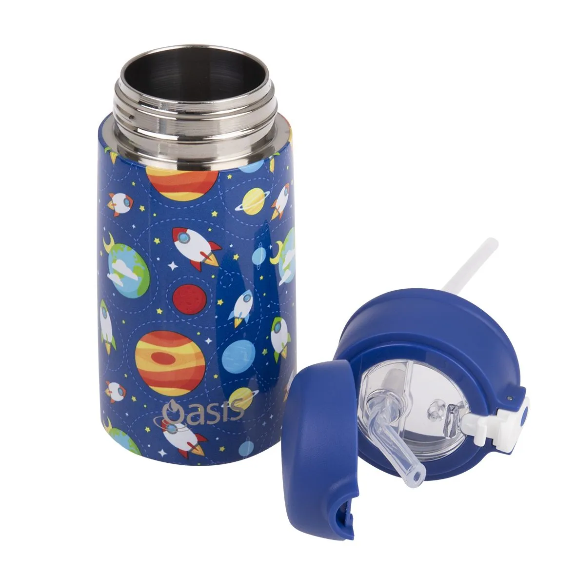 Oasis Insulated Drink Bottle with Sipper - Outer Space