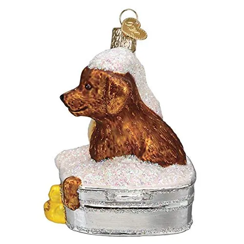 Old World Christmas Bubble Bath Buddies Ornament