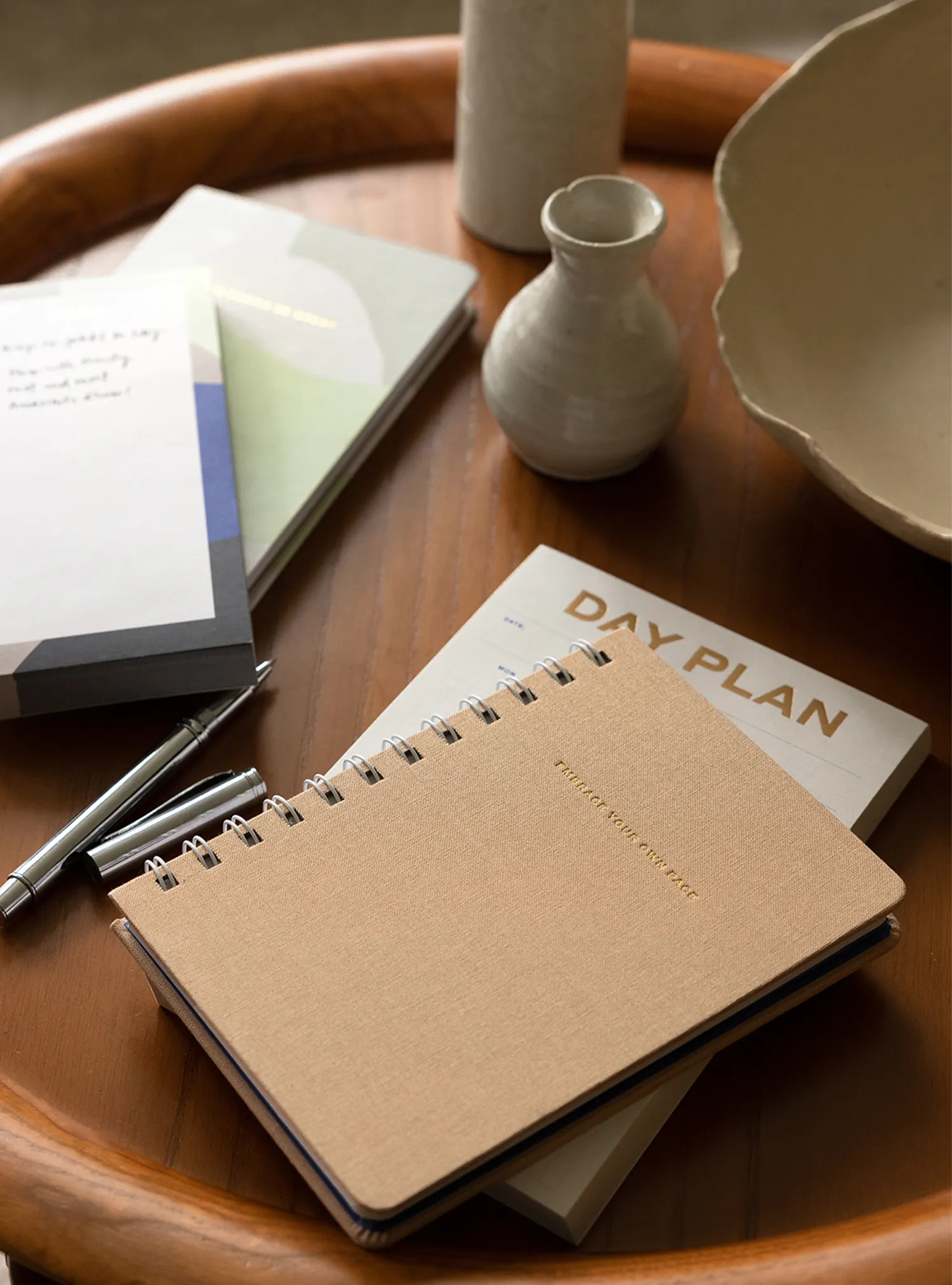 Pace Ring Bound Compact Lined and Blank Notebook