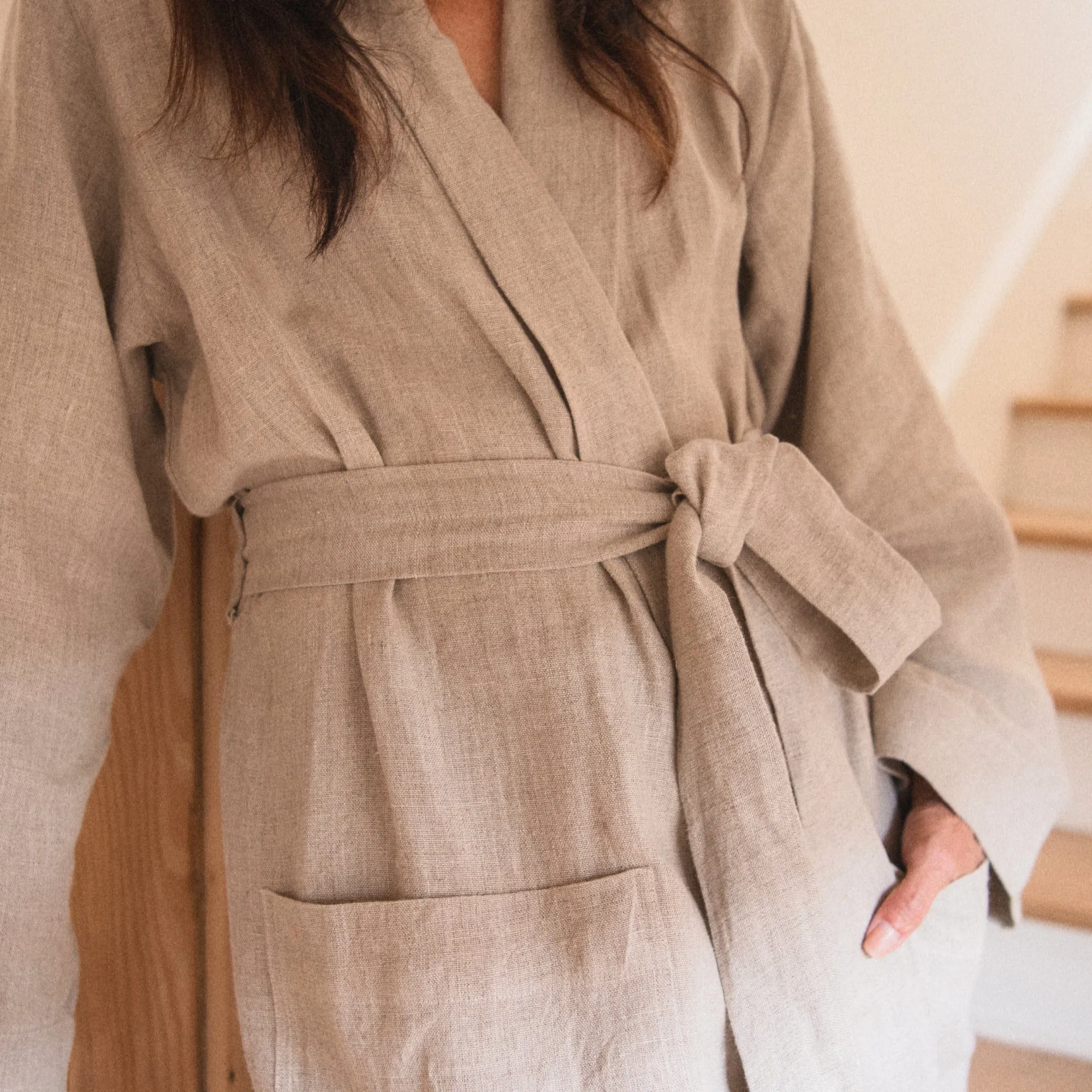 Pair of Orkney Linen Robes